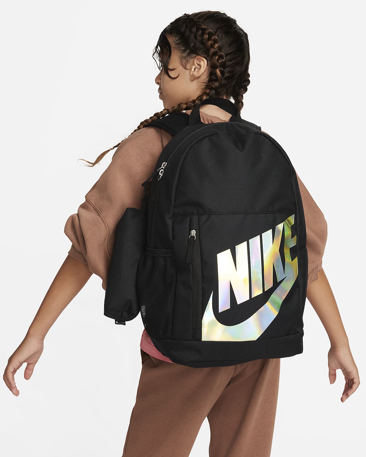 Nike Elemental Backpack Black / Unisex Kids School Sports Travel Bag Sack