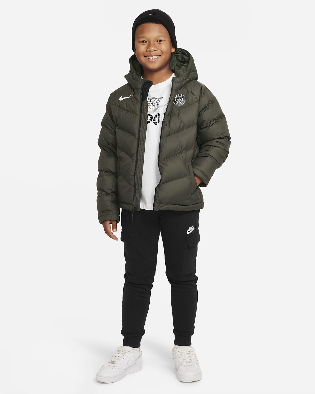 Soviético Ejemplo Reducción Paris Saint-Germain Older Kids' Synthetic-Fill Jacket. Nike ZA