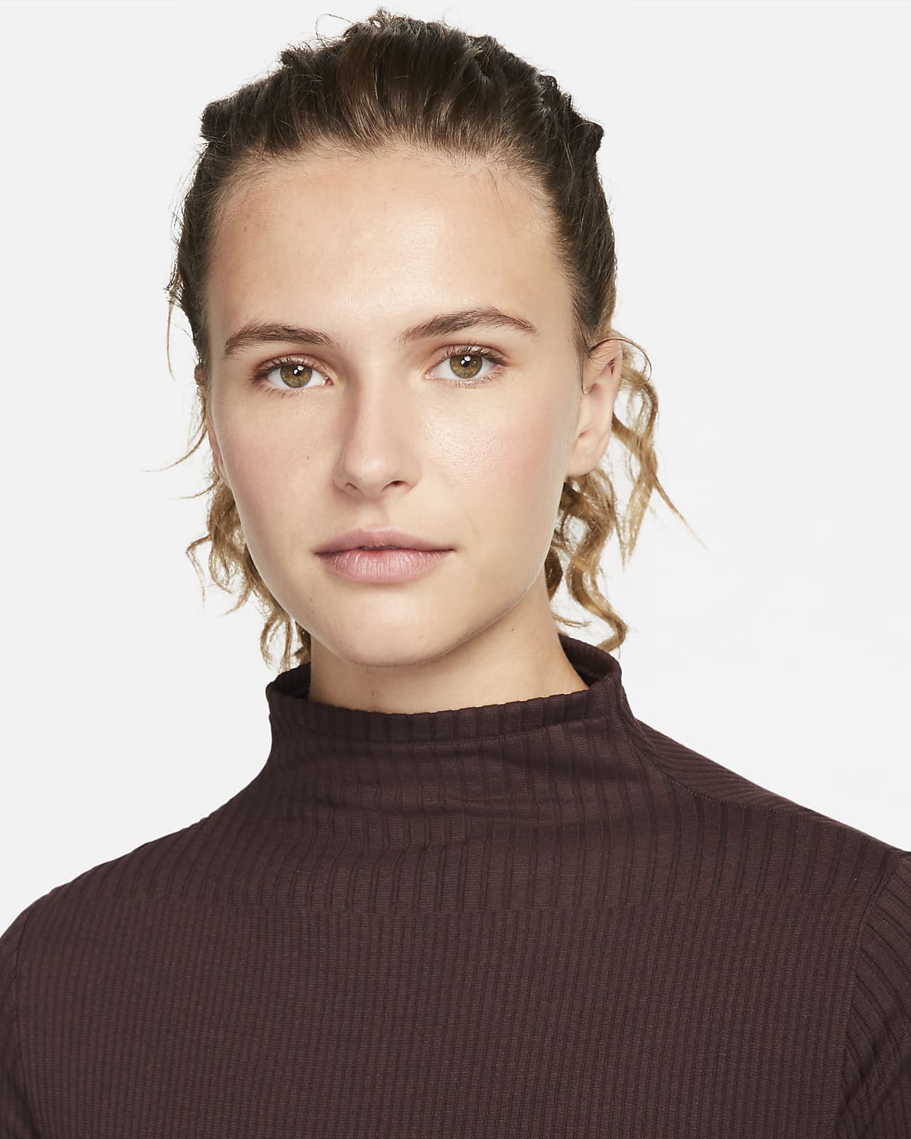 Nike Yoga Luxe Dri-FIT Women's Long-Sleeve Ribbed Top