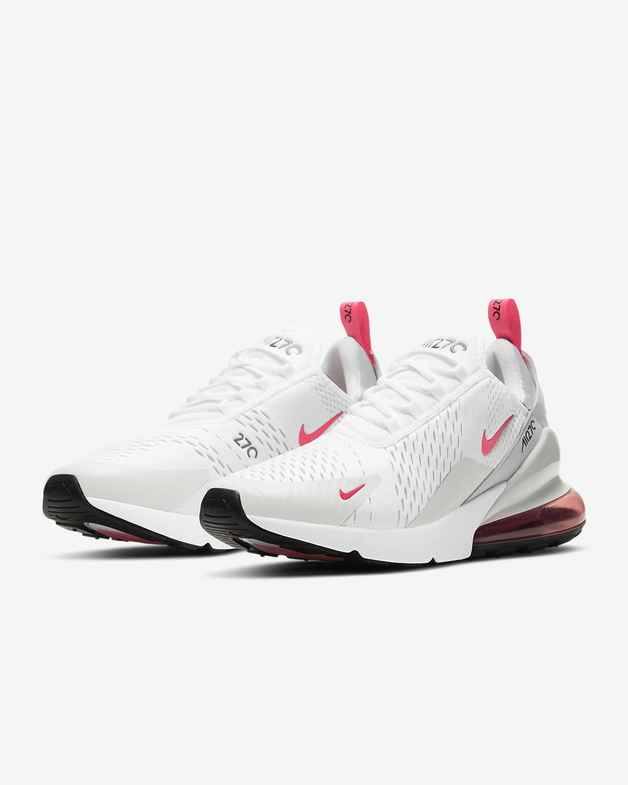 nike air max 270 mens white and red