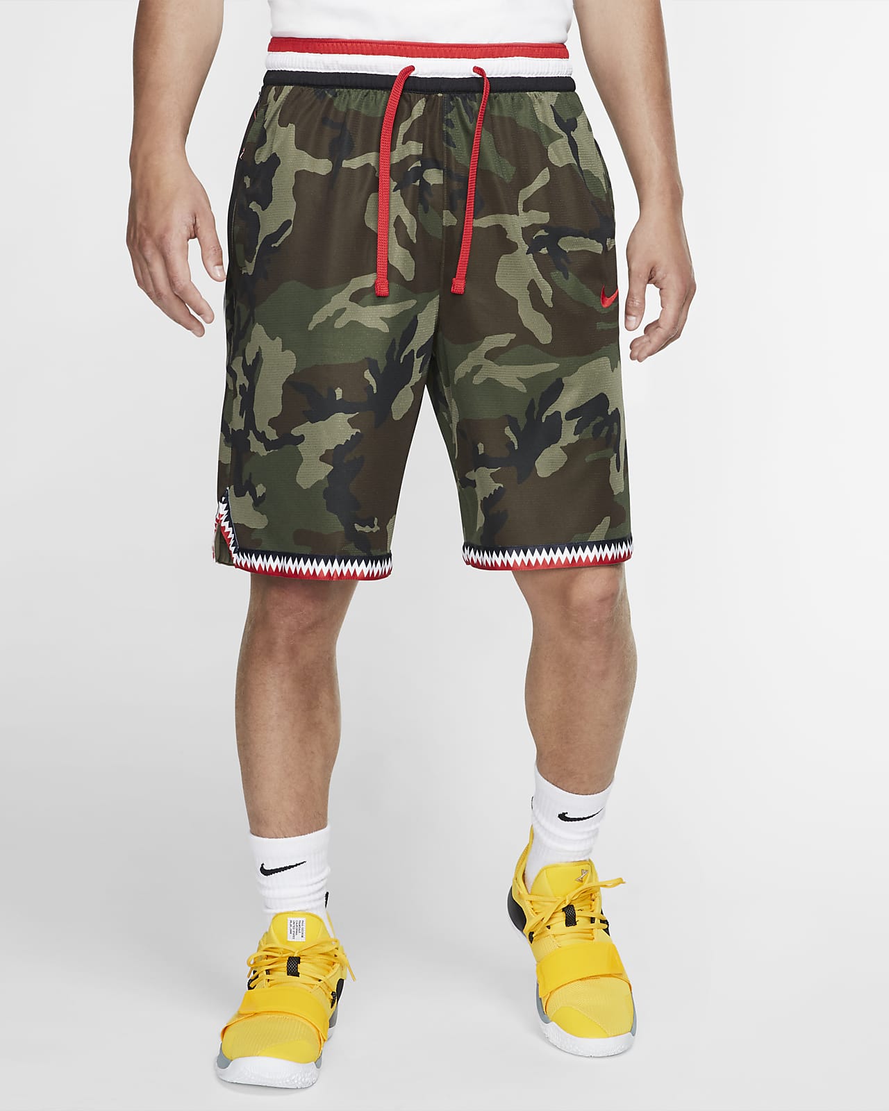 nike men's basketball dna 3.0 camo shorts