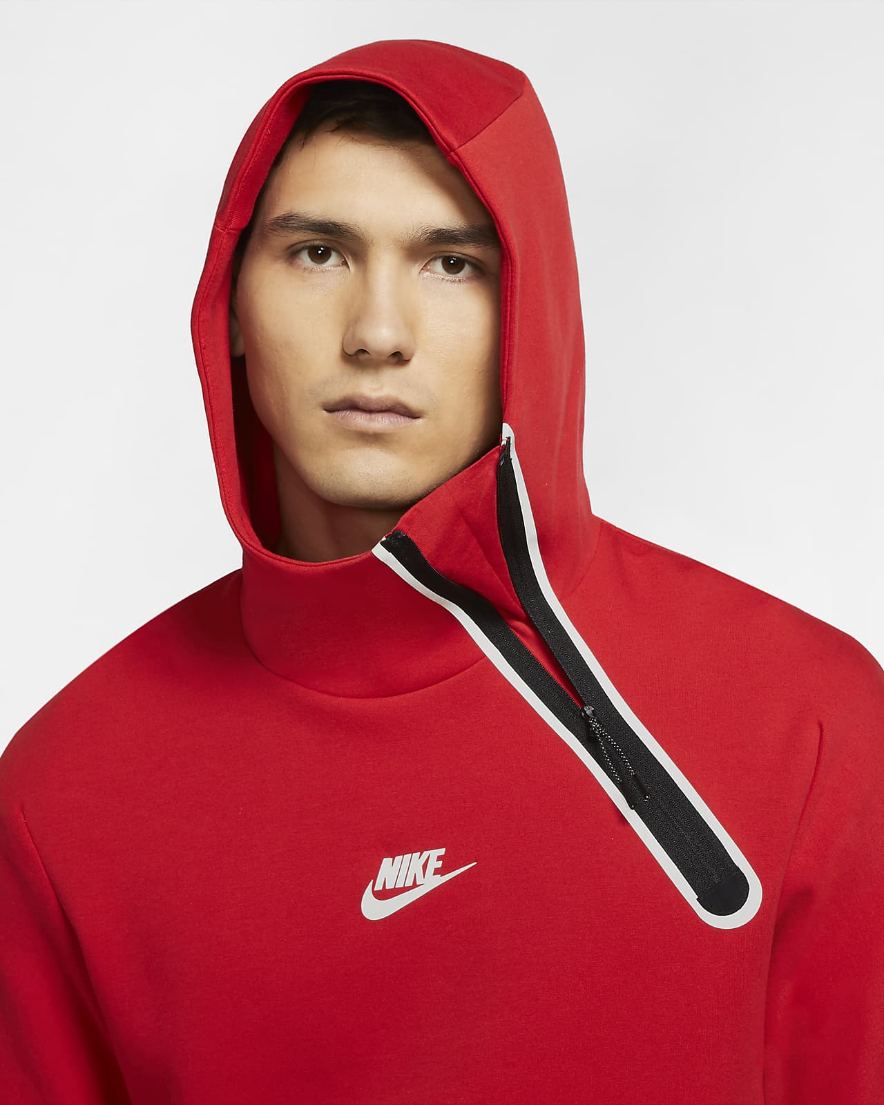 nike sportswear tech fleece men's pullover hoodie