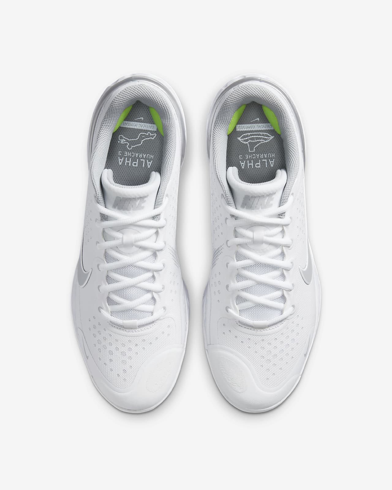 all white nike huarache baseball cleats