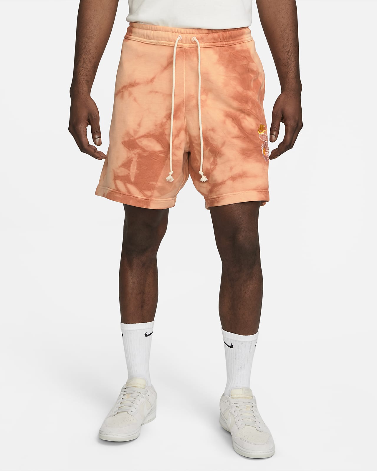 mens nike french terry shorts