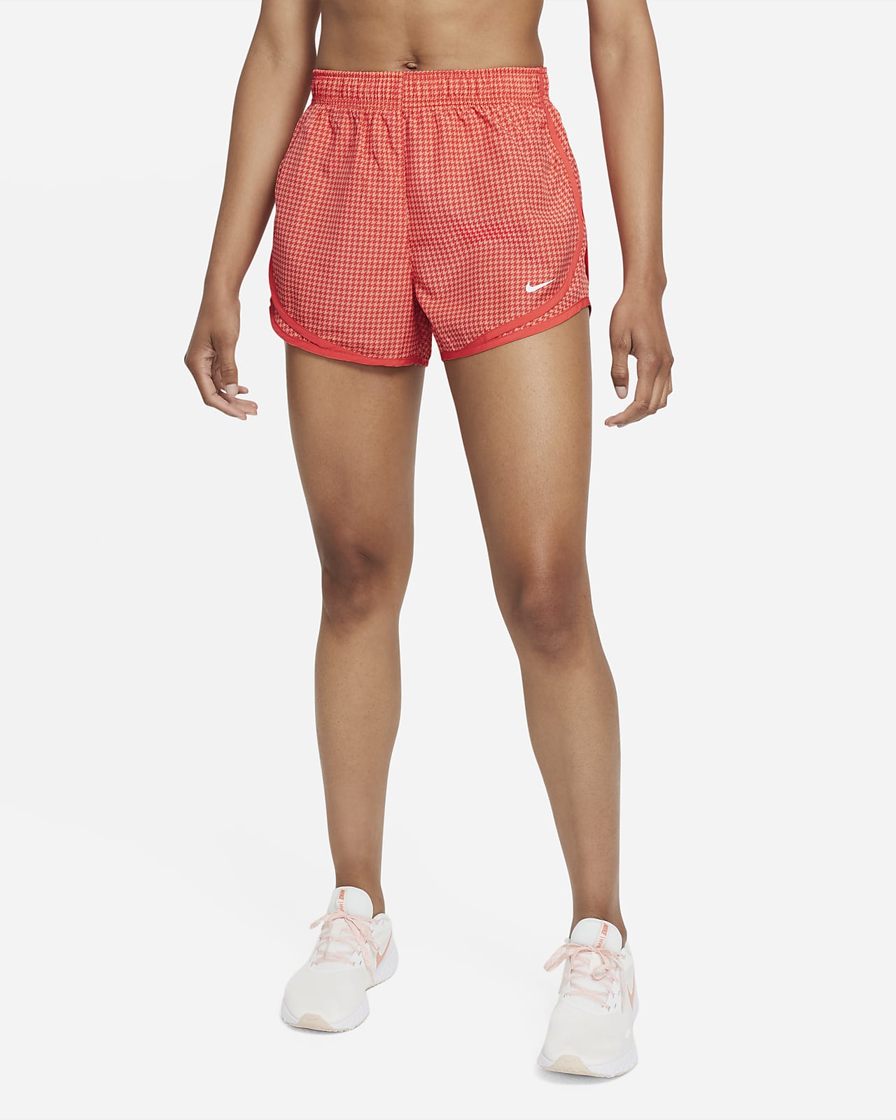 Posicionar Melodrama Persona australiana Pantalones cortos para correr con estampado de pata de gallo para mujer  Nike Dri-FIT Tempo Icon Clash. Nike.com