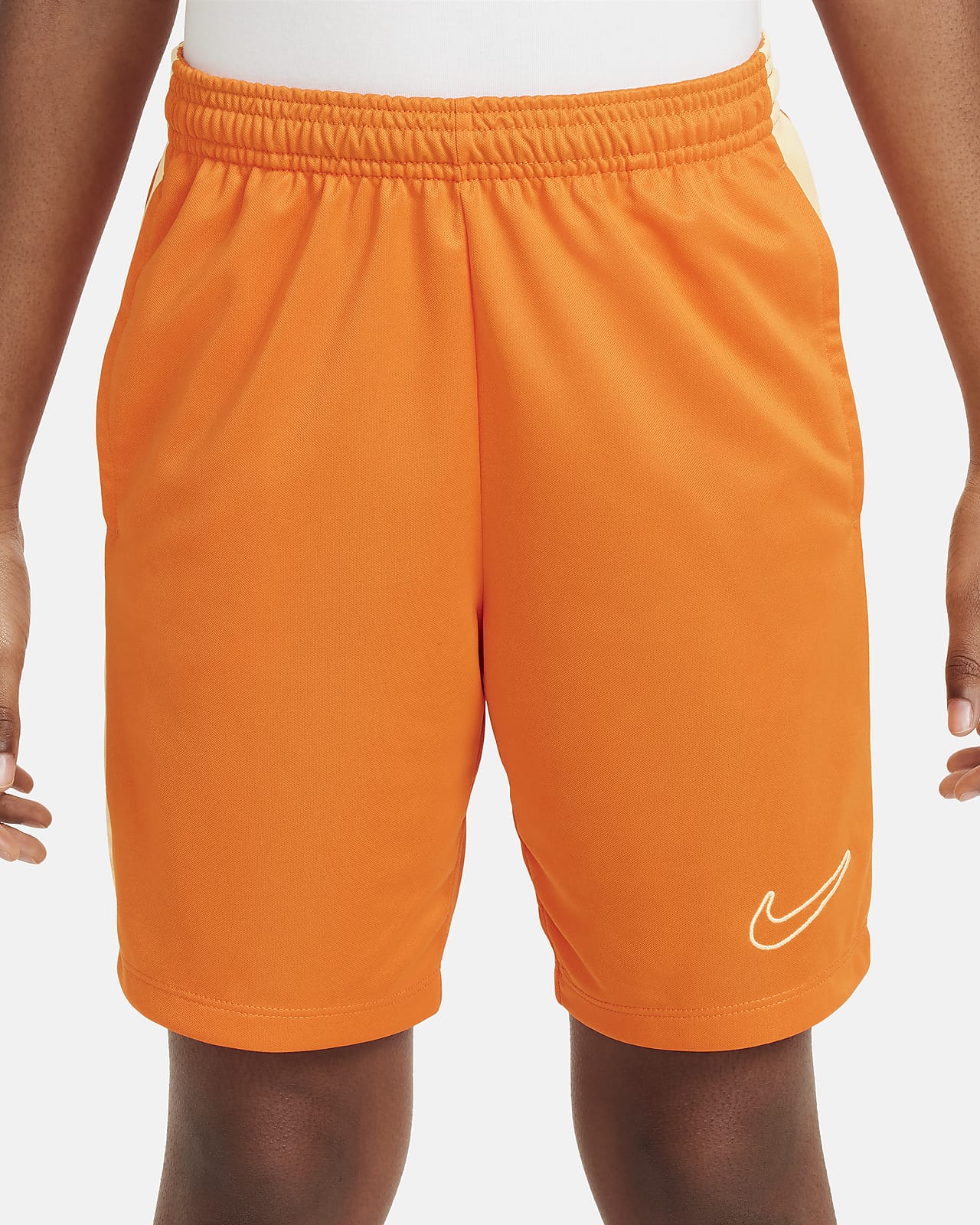 Under Armour Training mid rise booty shorts in orange