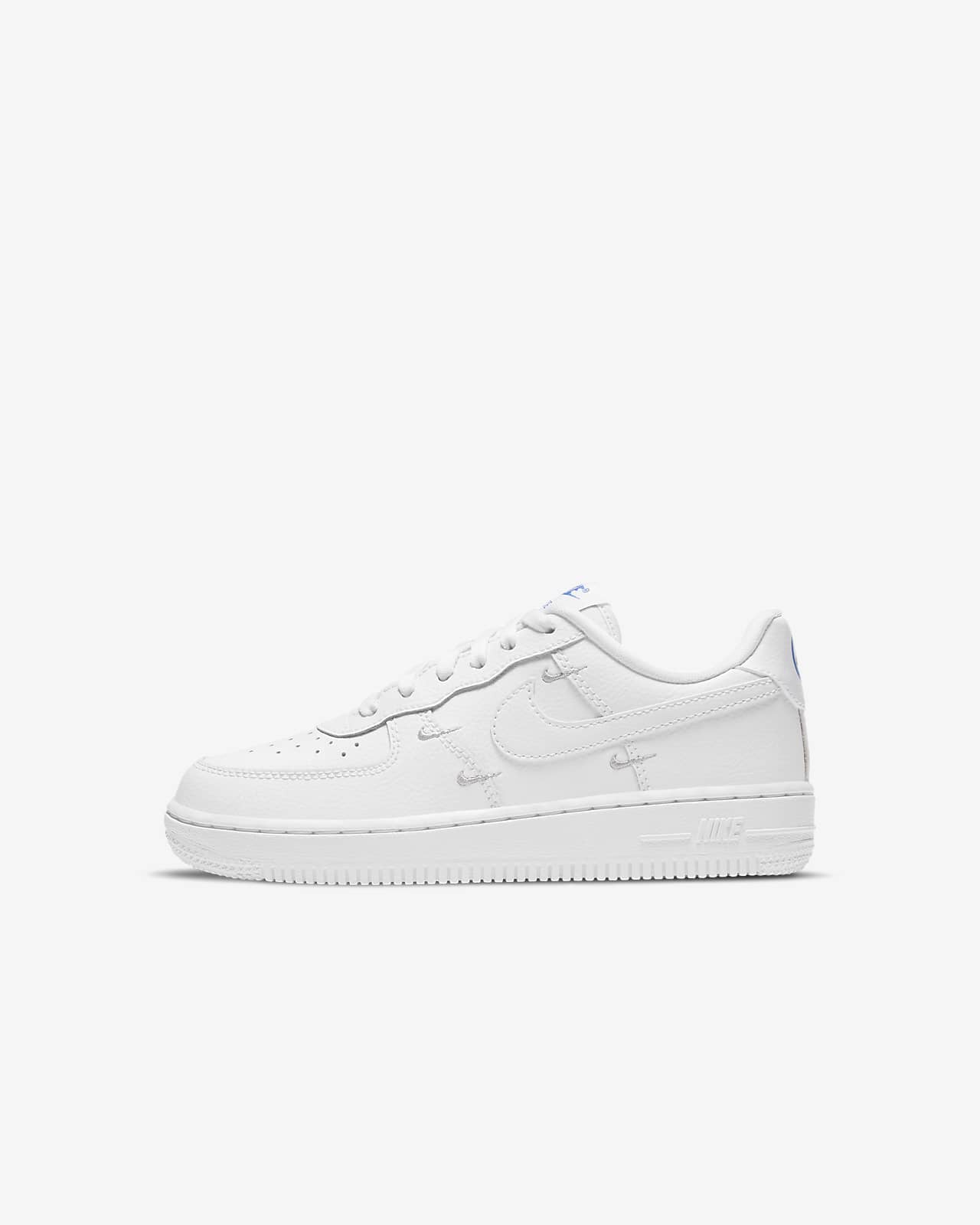 air force 1 lv8 low black and white