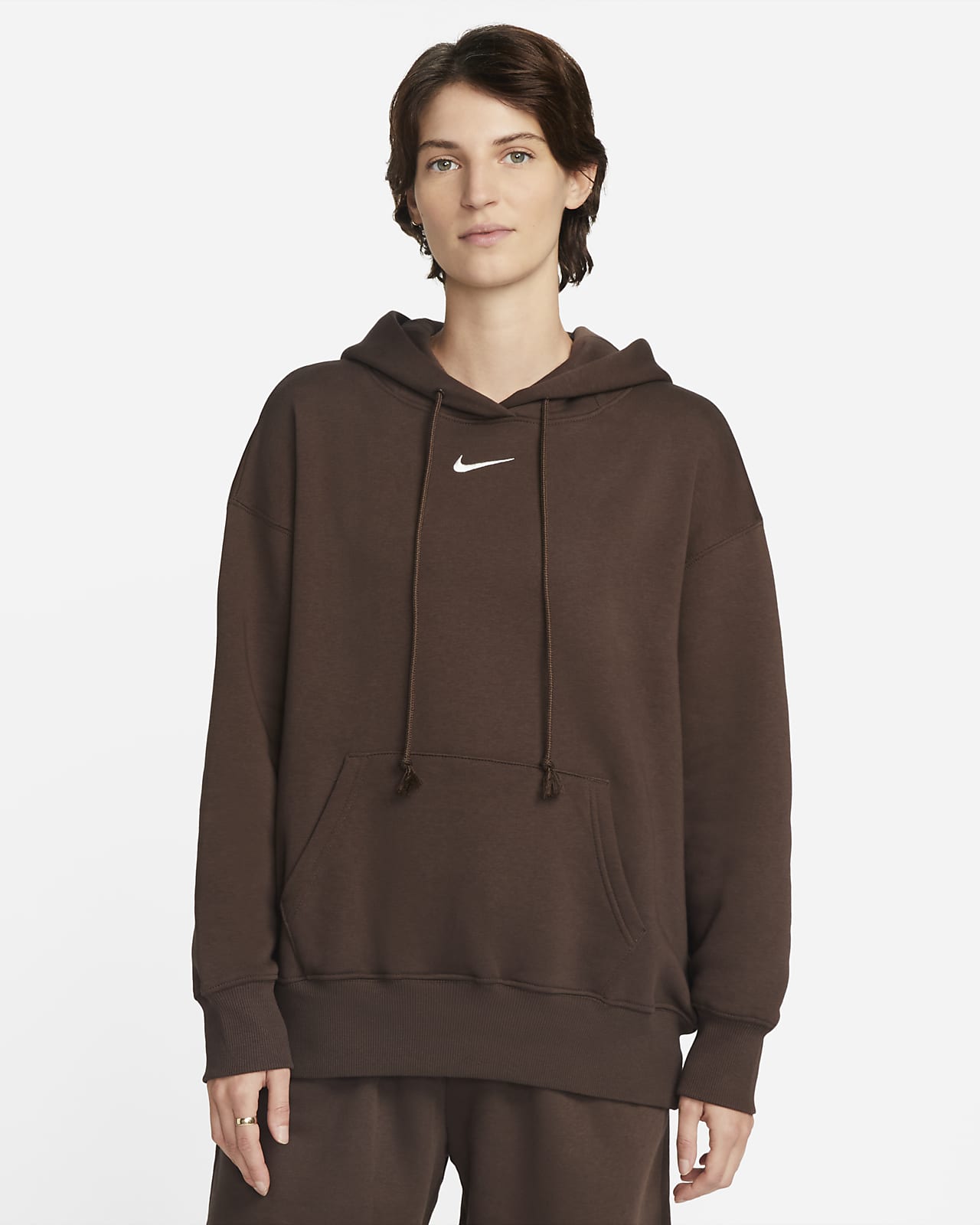 Tactiel gevoel paradijs Socialistisch Nike Sportswear Phoenix Fleece Oversized hoodie voor dames. Nike BE