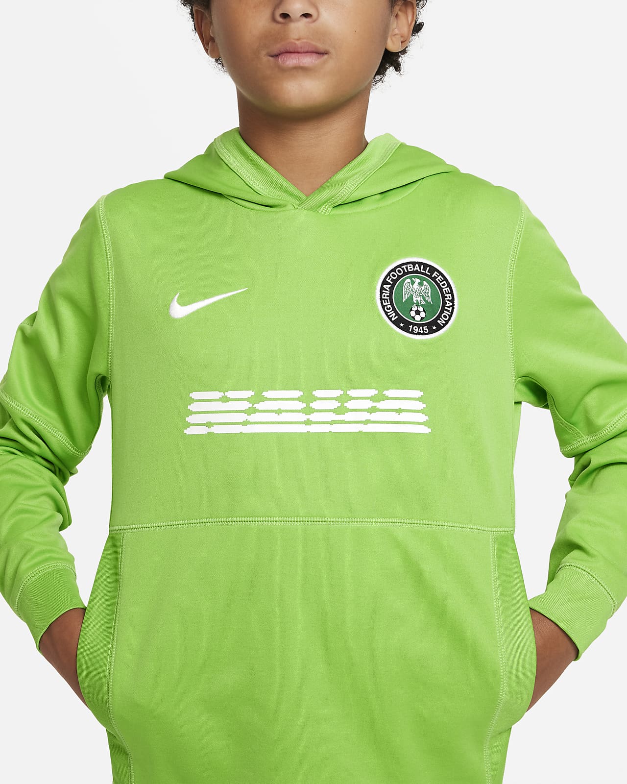 va a decidir bulto Saludo Nigeria Sudadera con capucha de fútbol Nike - Niño/a. Nike ES