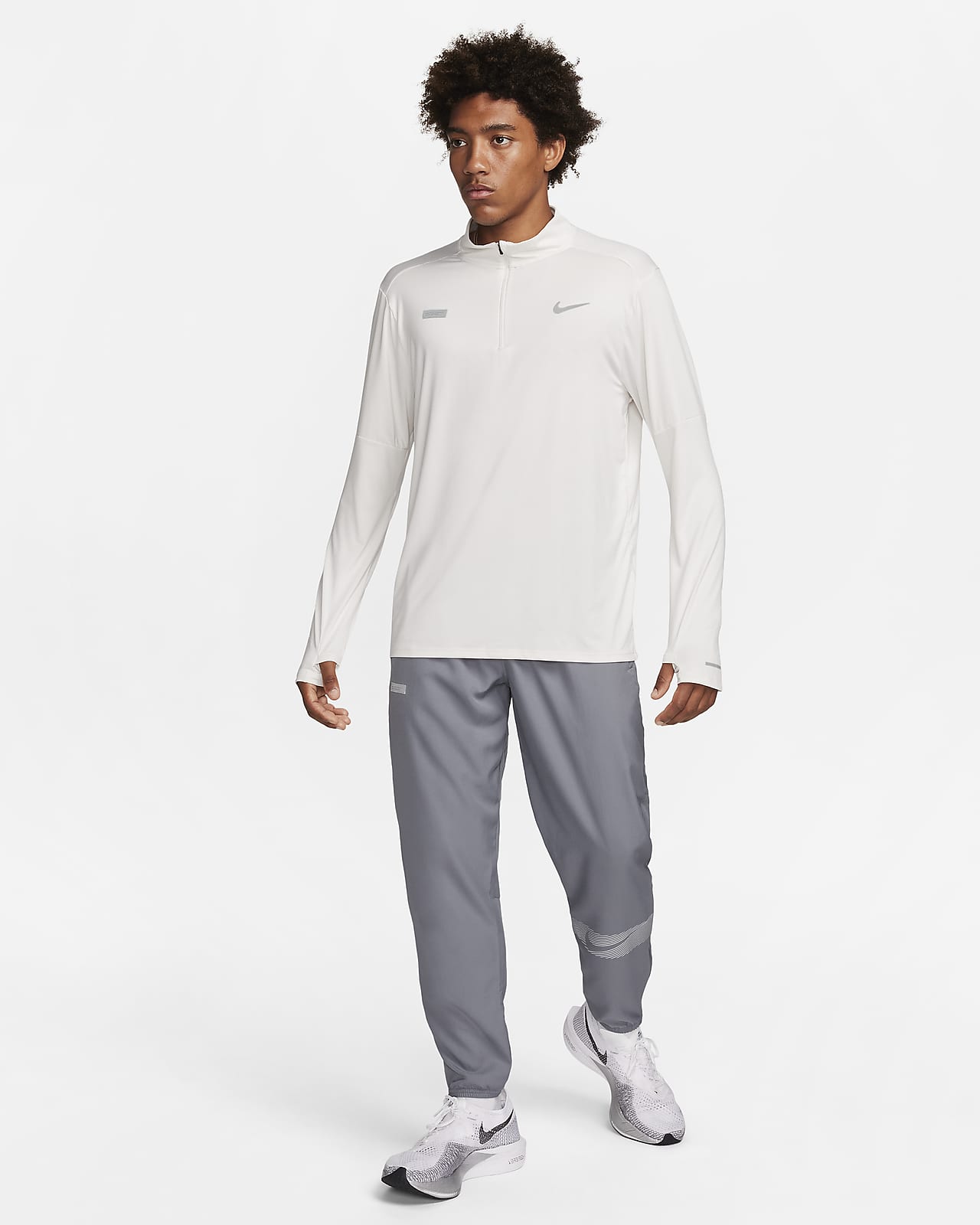 Nike Element Flash Men's Dri-FIT 1/2-Zip Running Top