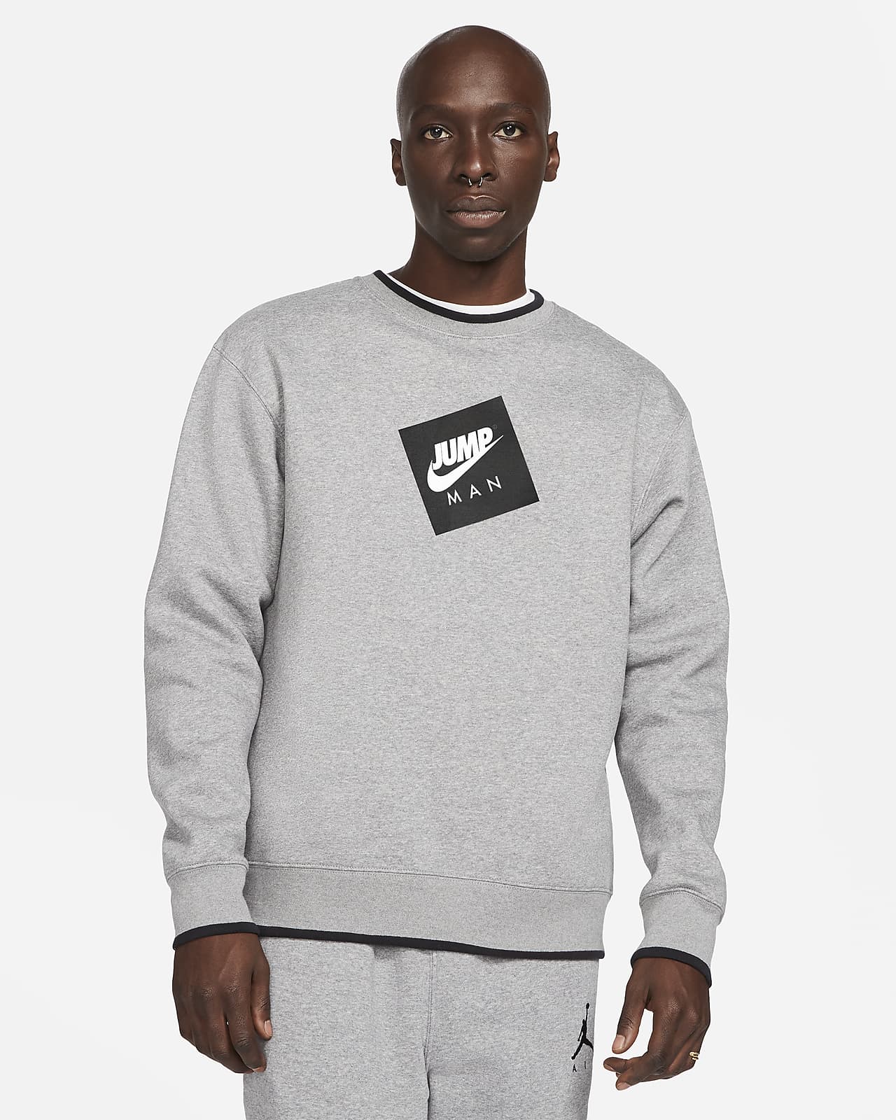 jumpman fleece crew