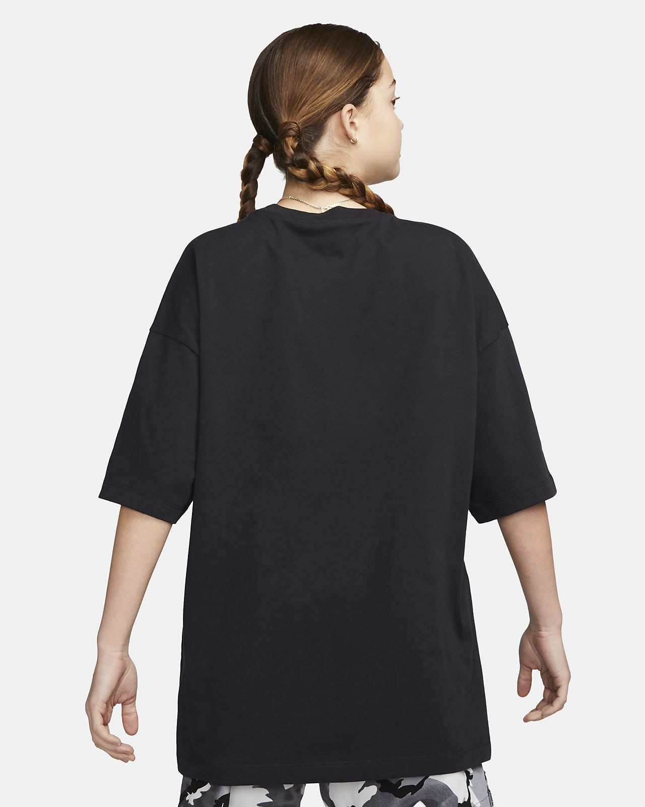 Nike Sportswear Essential Women's Oversized Short-Sleeve Top (Plus Size).  Nike IE