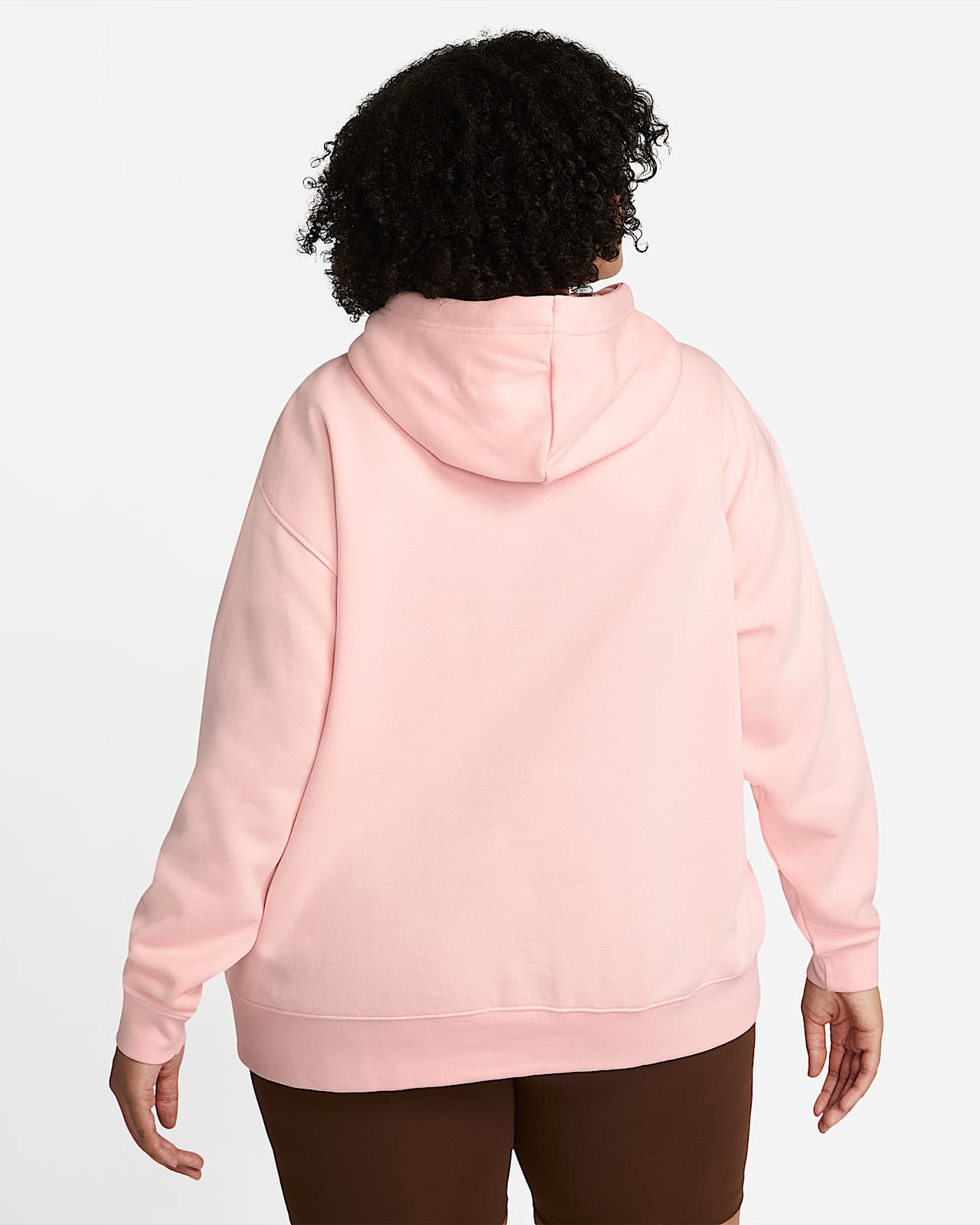 Nike Sportswear Collection Essentials Sudadera con capucha oversize de  tejido Fleece (Talla grande) - Mujer. Nike ES
