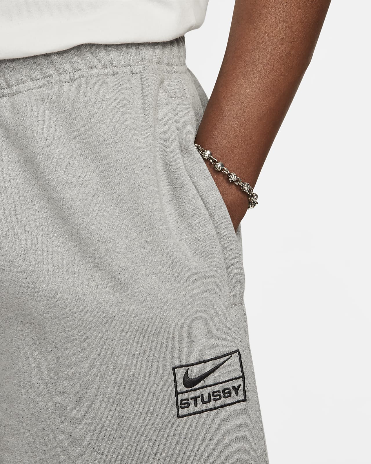 Stussy x Nike Fleece Pants  Grey