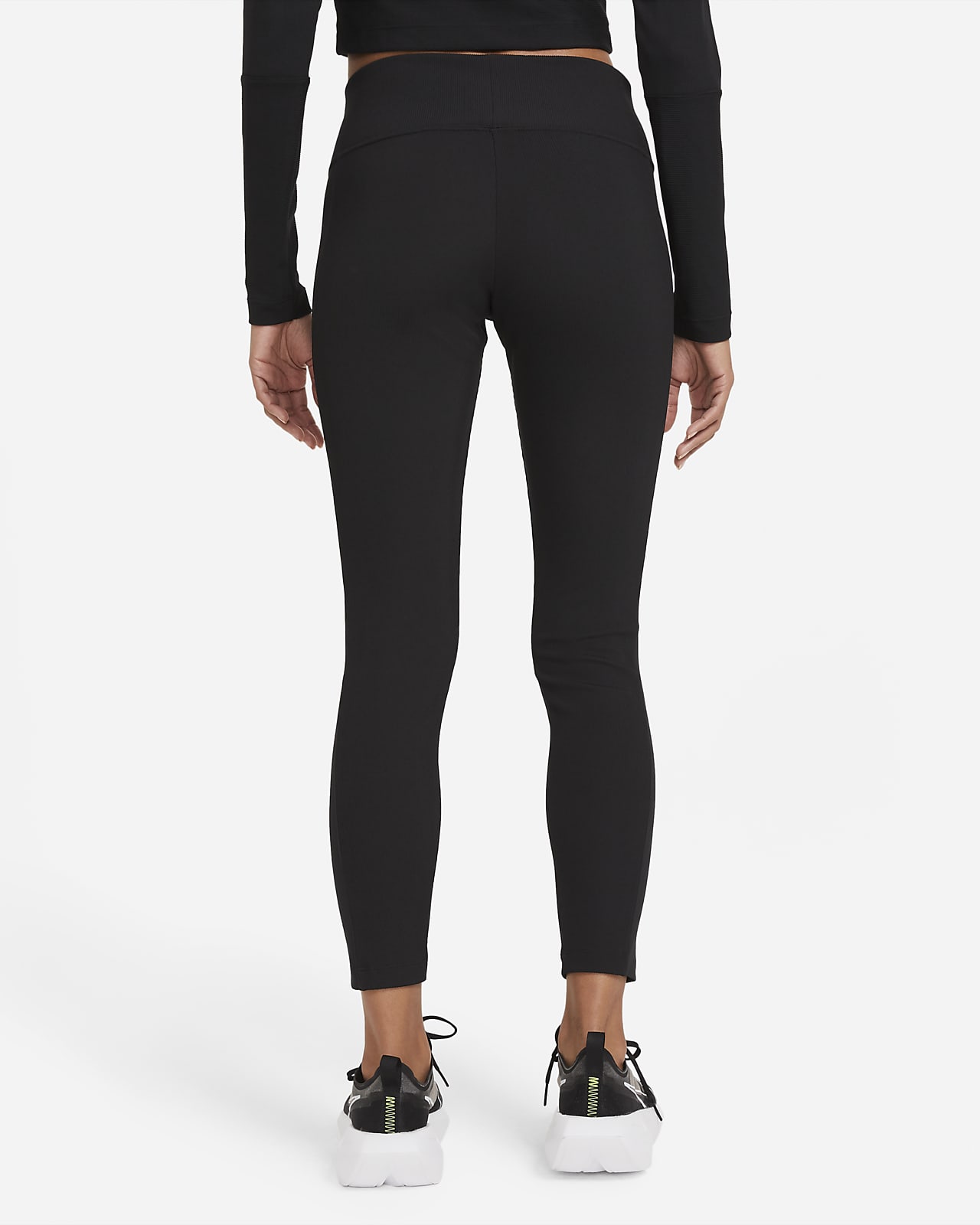 black high waisted nike leggings