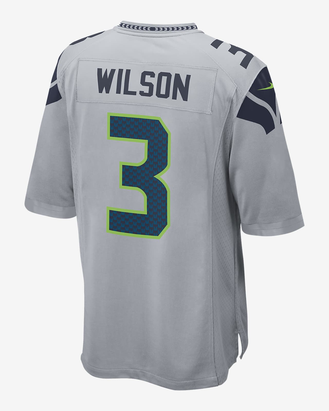 NFL Seattle Seahawks (Russell Wilson) Men's Game Football Jersey. Nike.com