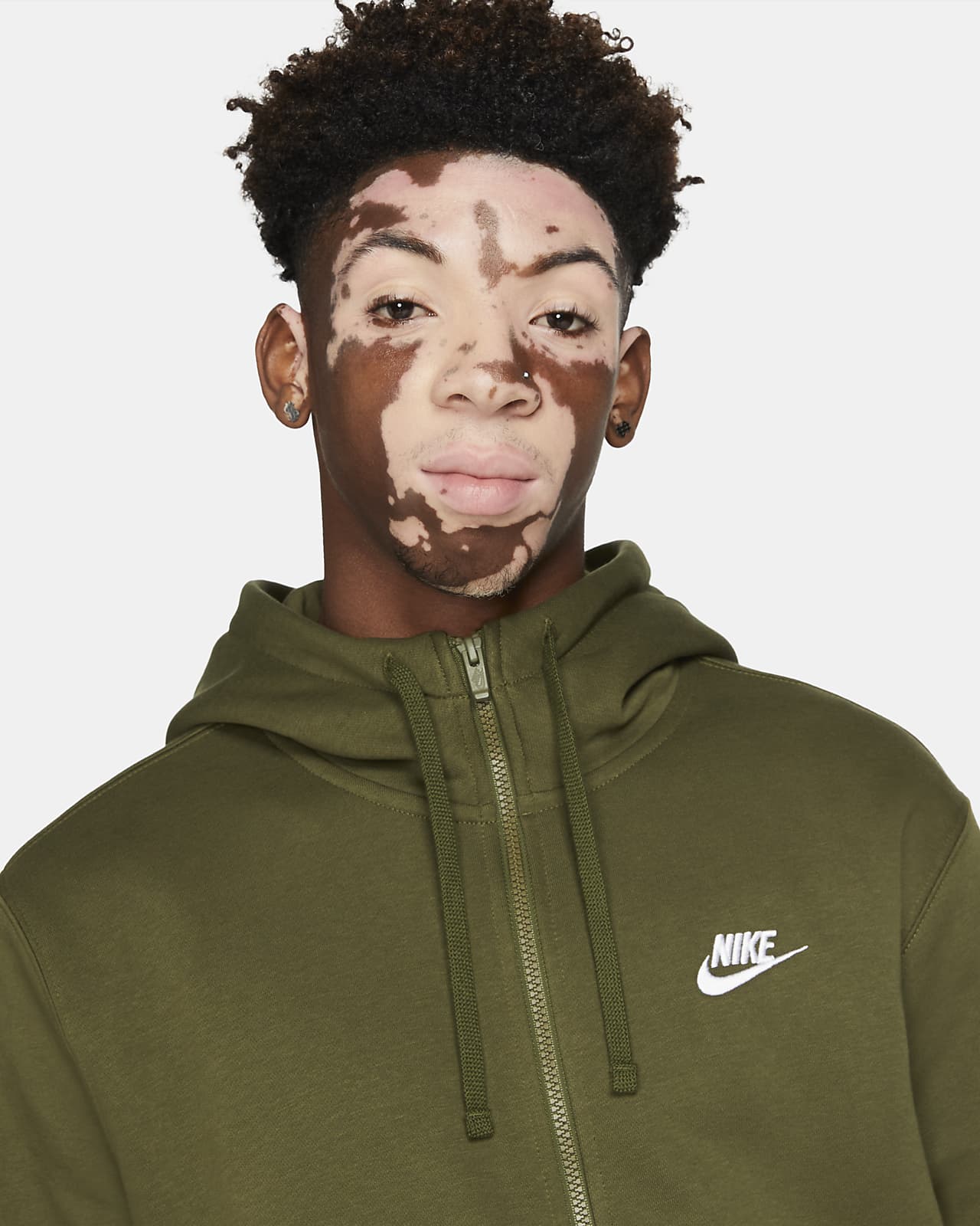 nike sportswear club fleece zip