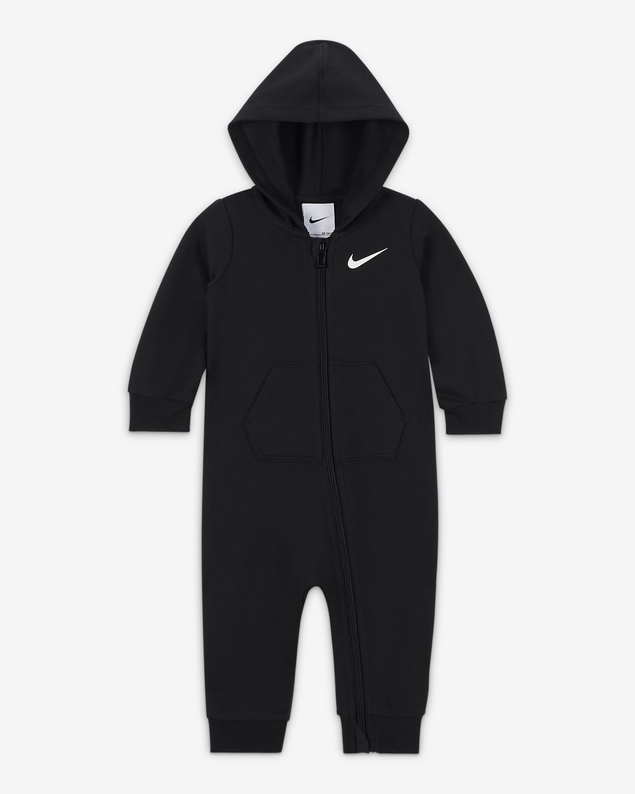 Nike Essentials Baby (0-9M) Hooded Coverall