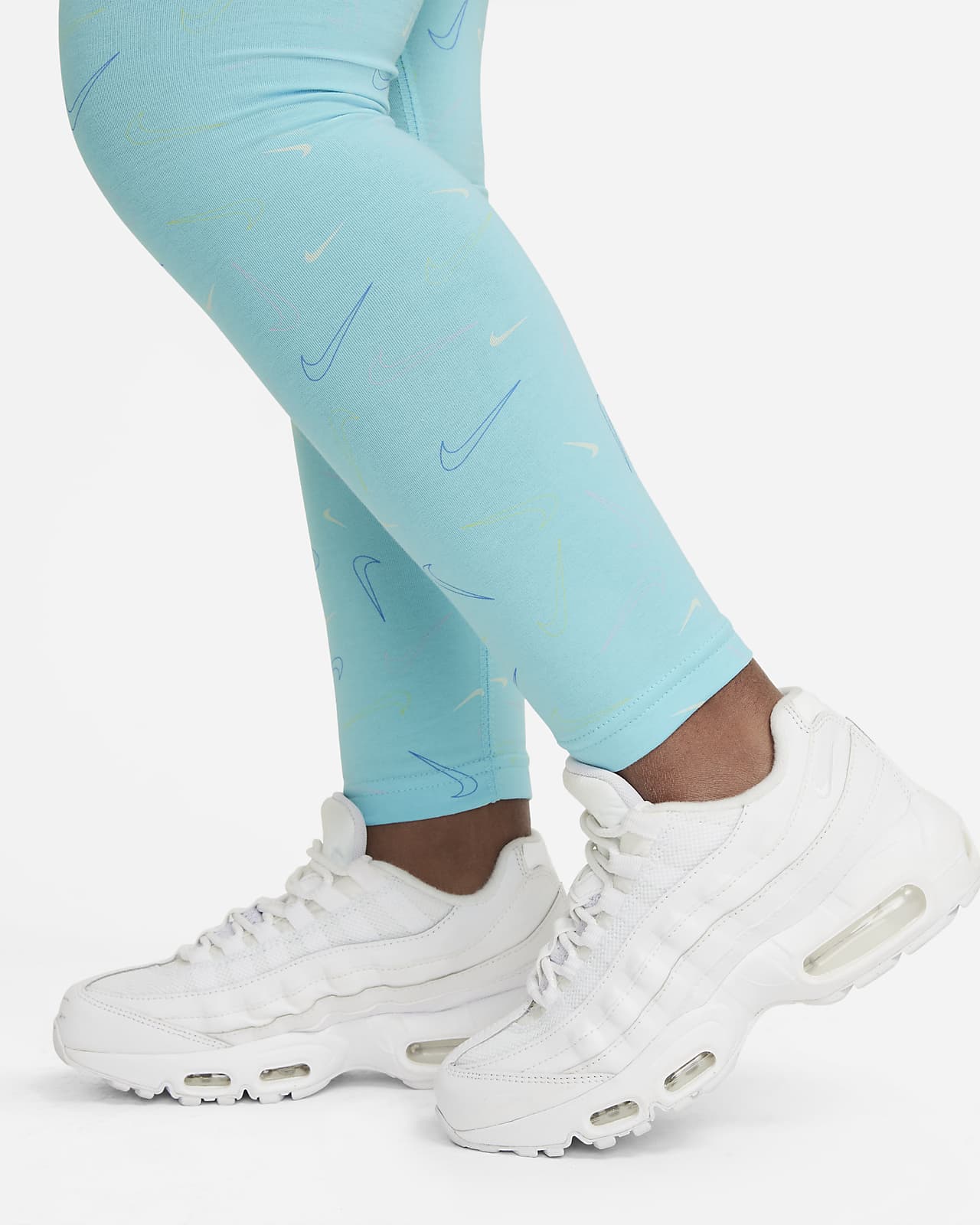 Sportswear Kids\' Big Leggings (Extended (Girls\') Nike Printed Favorites Size).