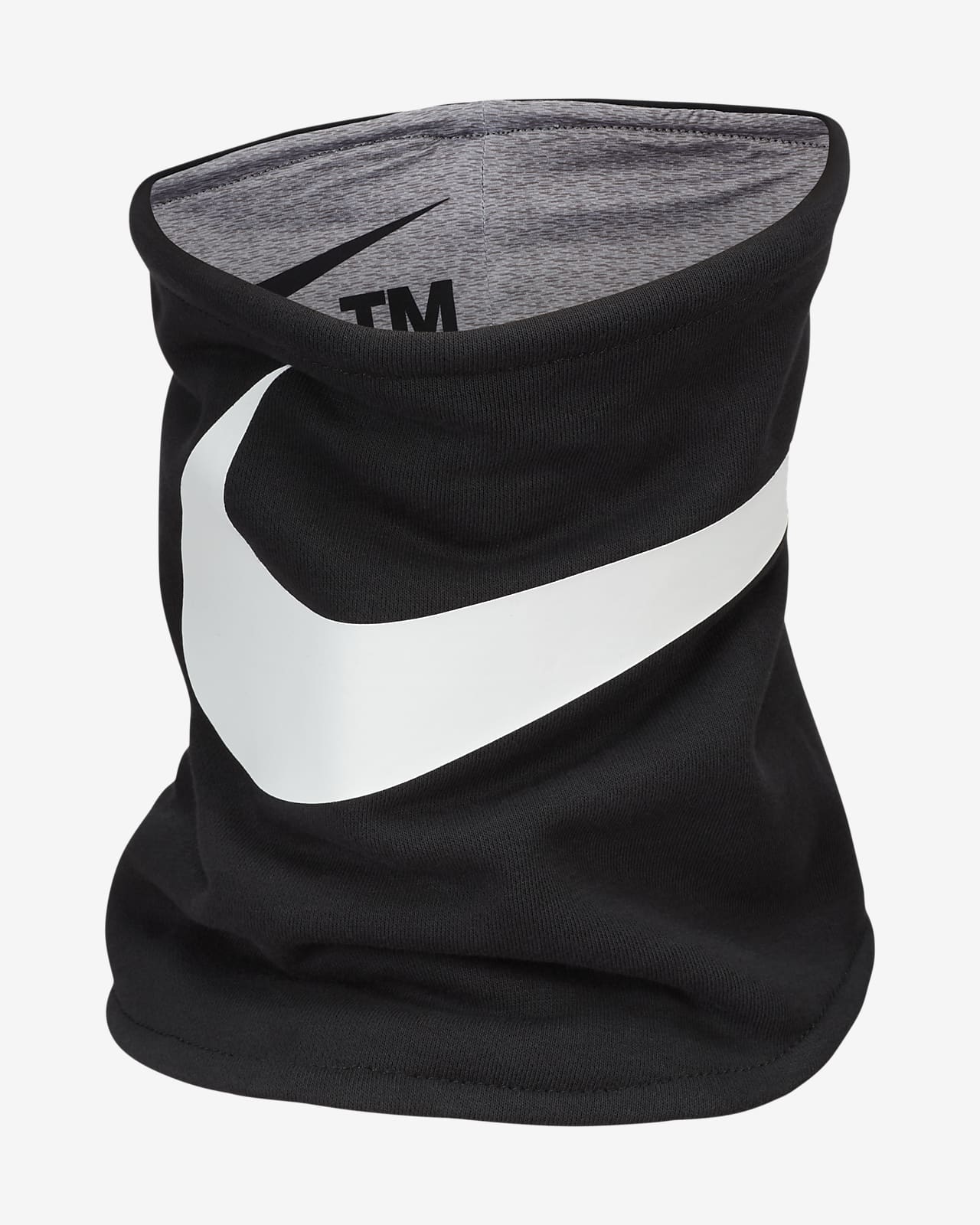 Tour de Cou Nike Neckwarmer 2.0 Reversible Trademark Noir Gris