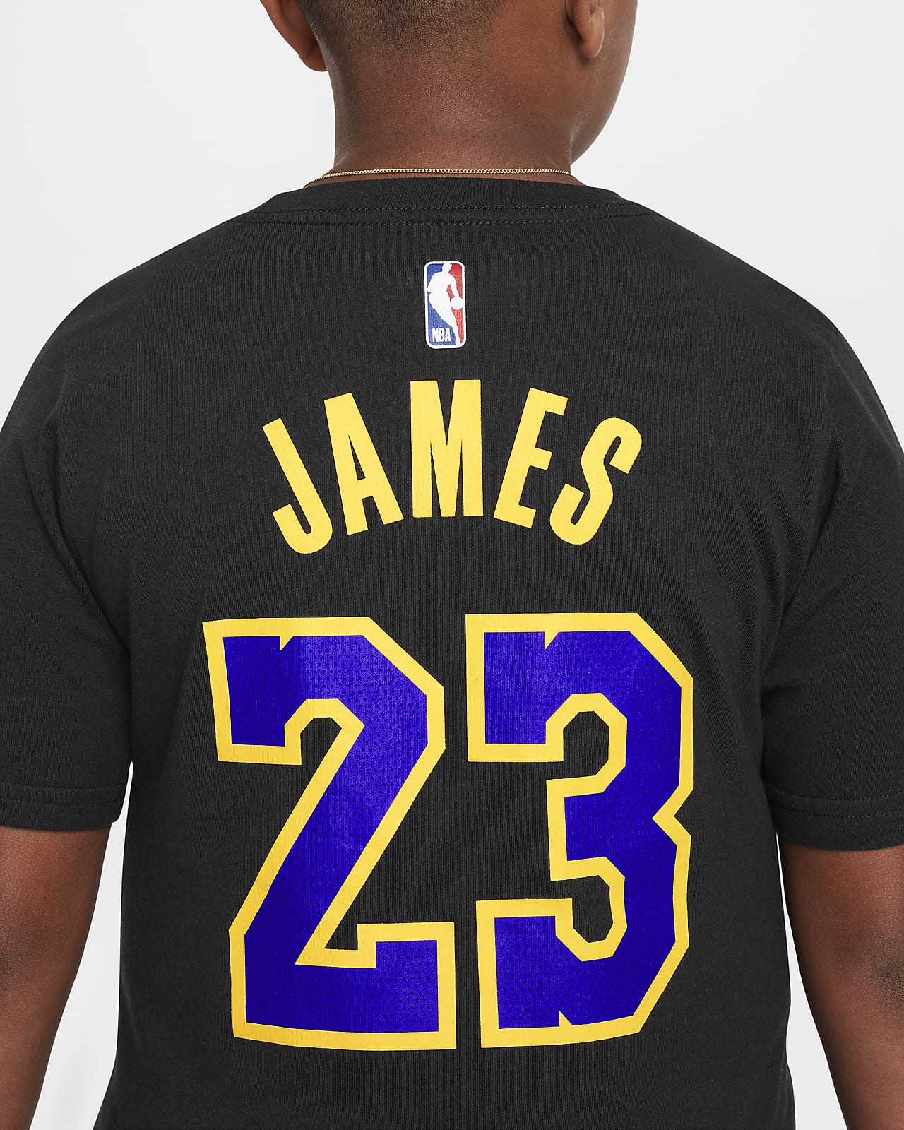 LeBron James Los Angeles Lakers City Edition Older Kids' (Boys 