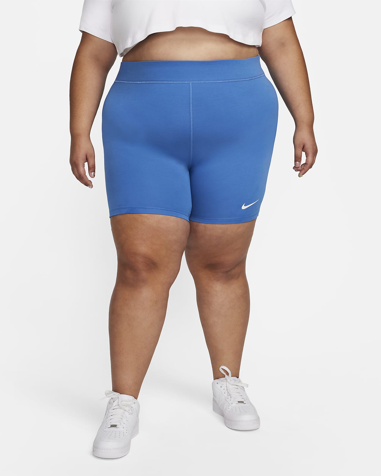 Nike Sportswear Classic Women's High-Waisted 8 Biker Shorts (Plus Size)