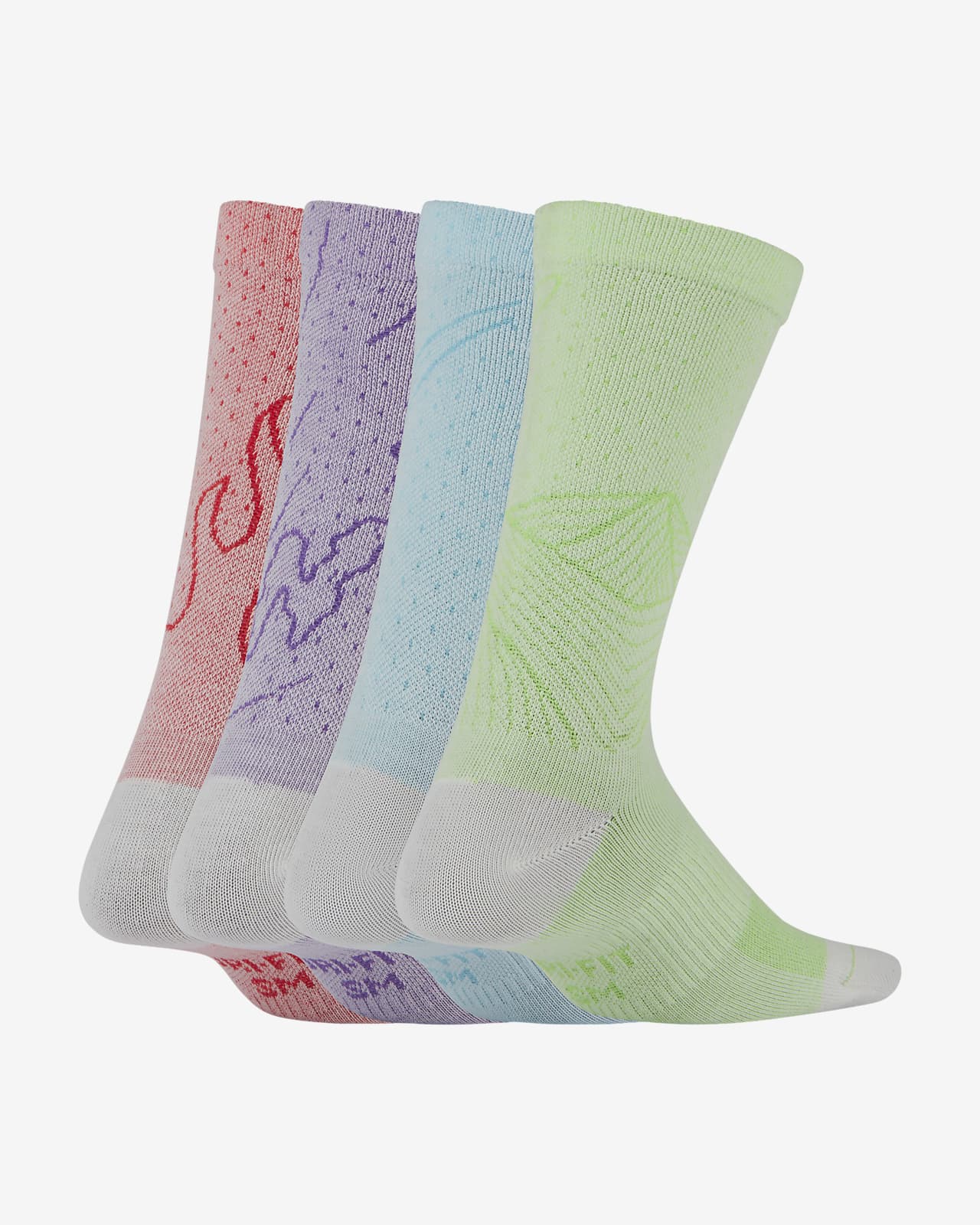 chaussette nike rose