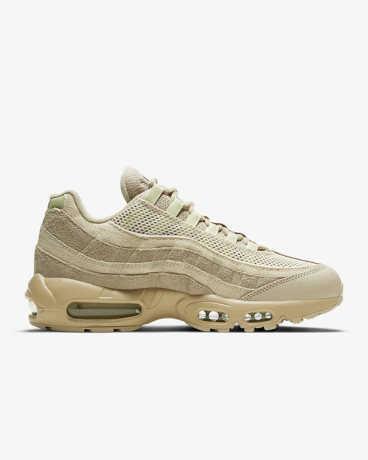 nike air max 95 leather sneakers