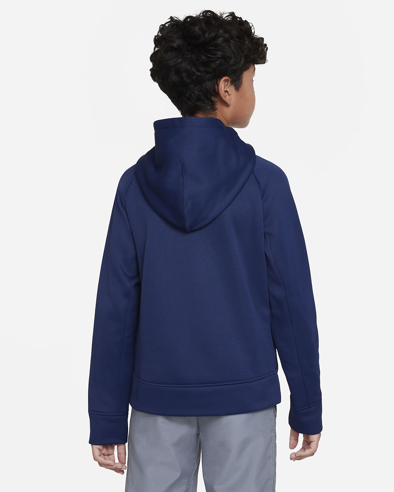 Nike Therma-FIT Older Kids' (Boys') Winterized Hoodie. Nike LU