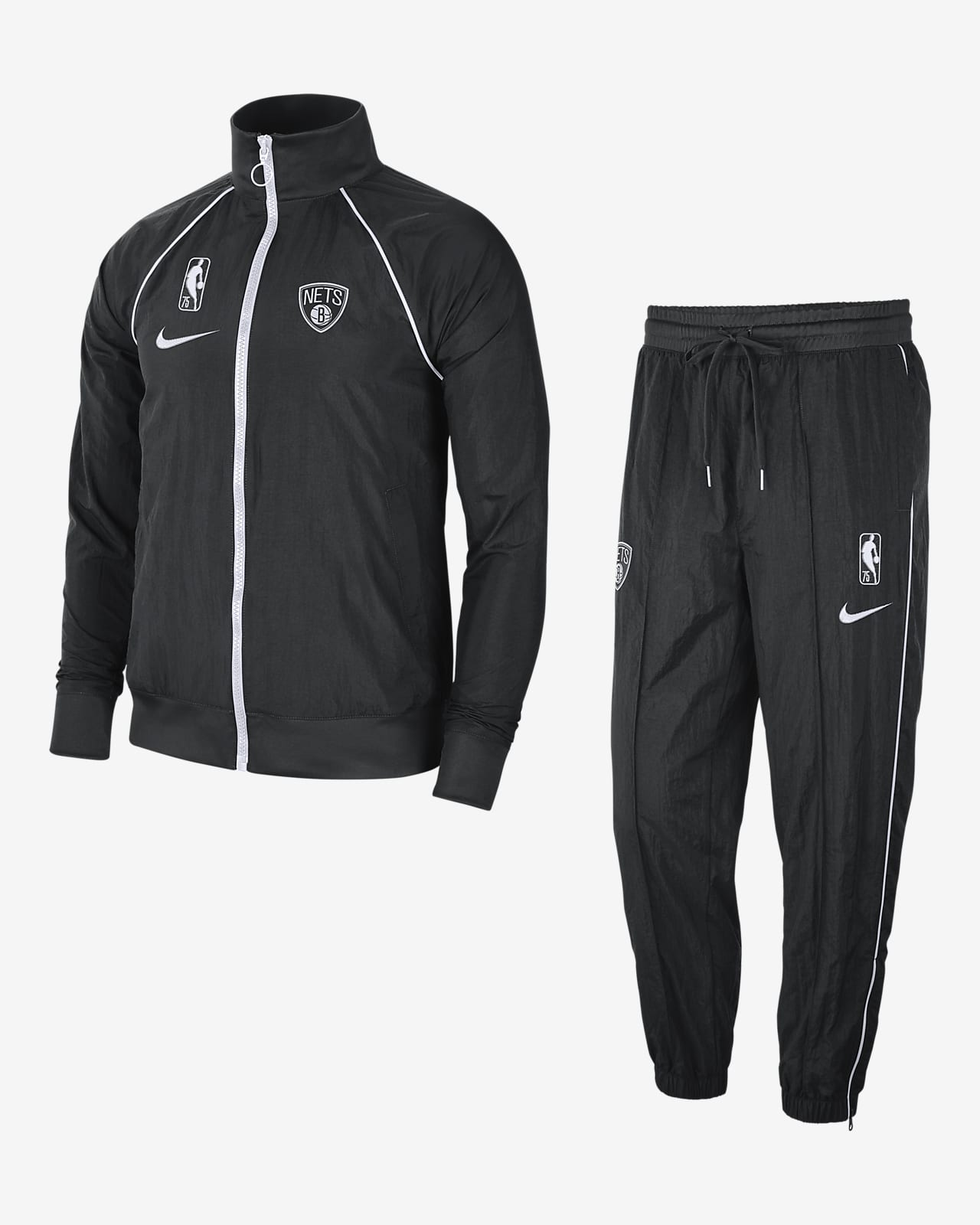 Brooklyn Nets Courtside Nike NBA-trainingspak voor heren. Nike NL