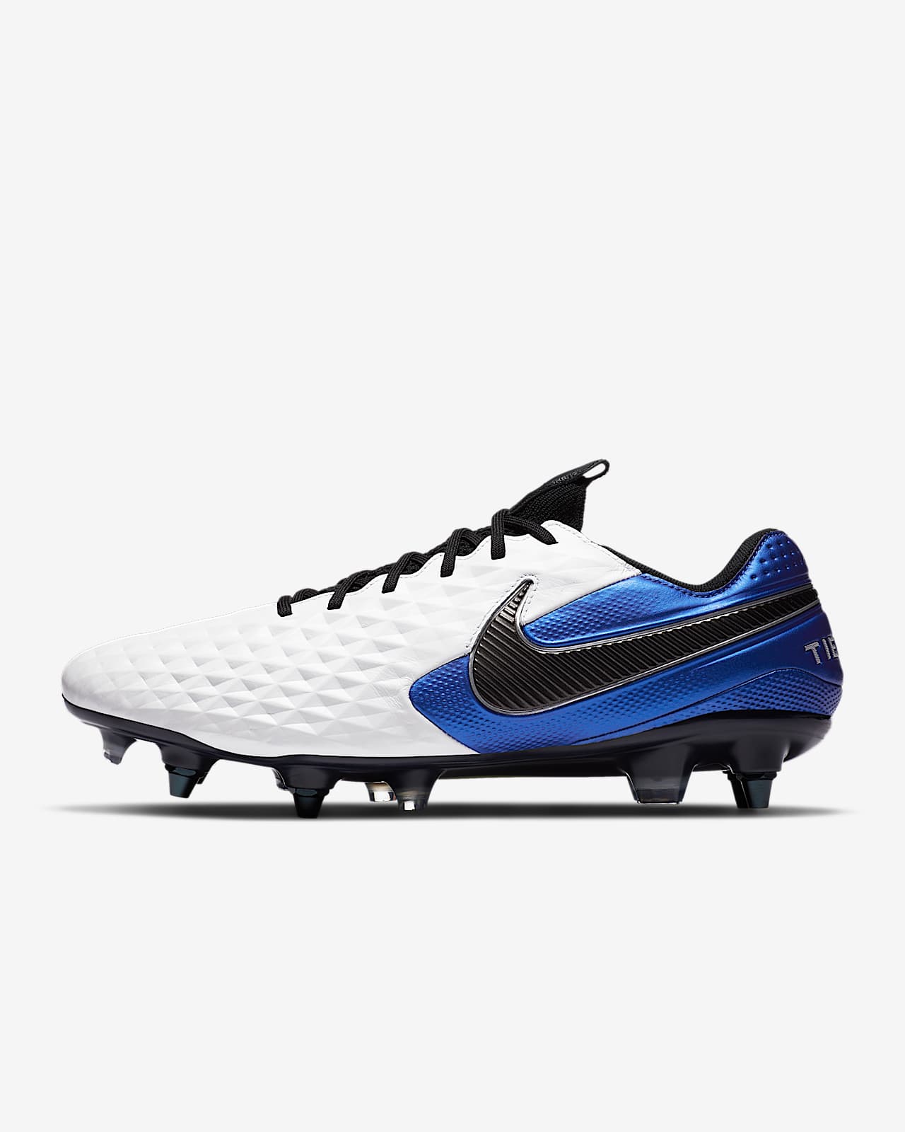 blue nike tiempo football boots