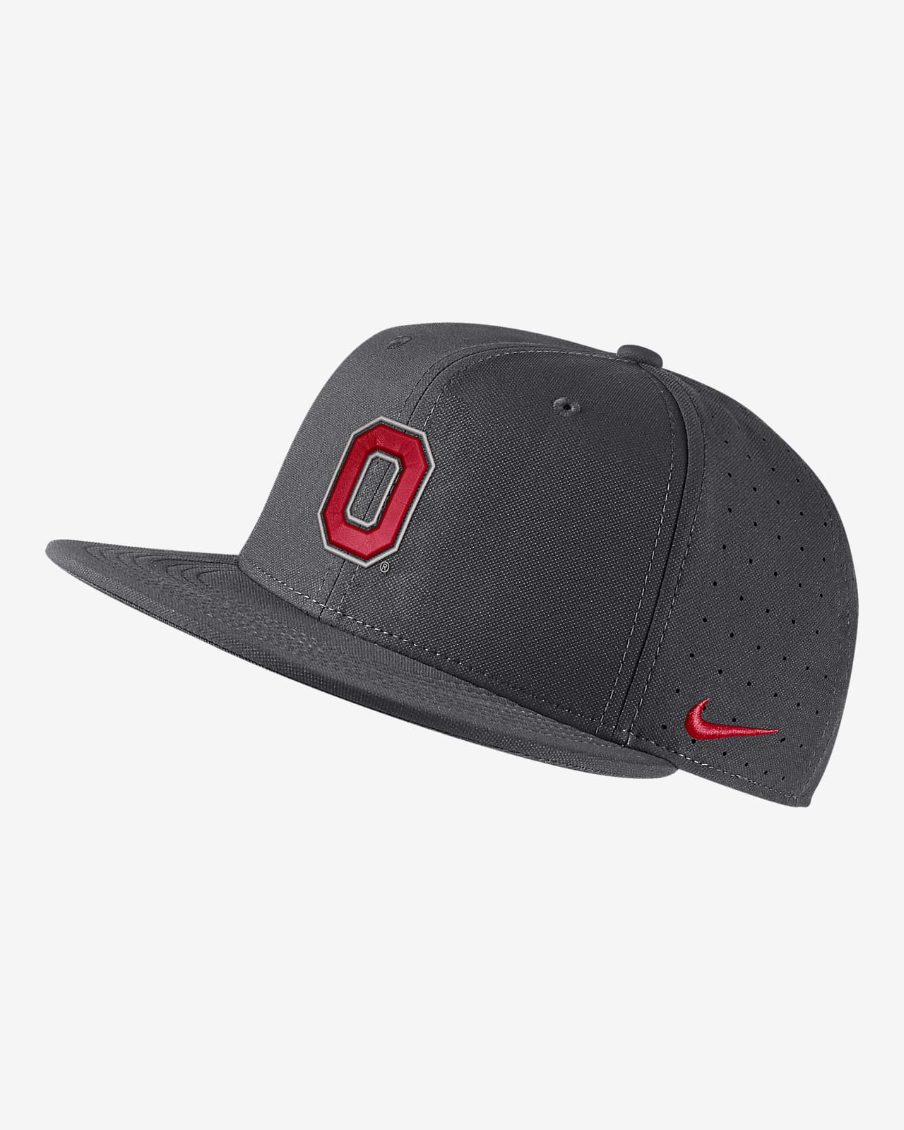 Gorro de béisbol ajustado Nike College Ohio State