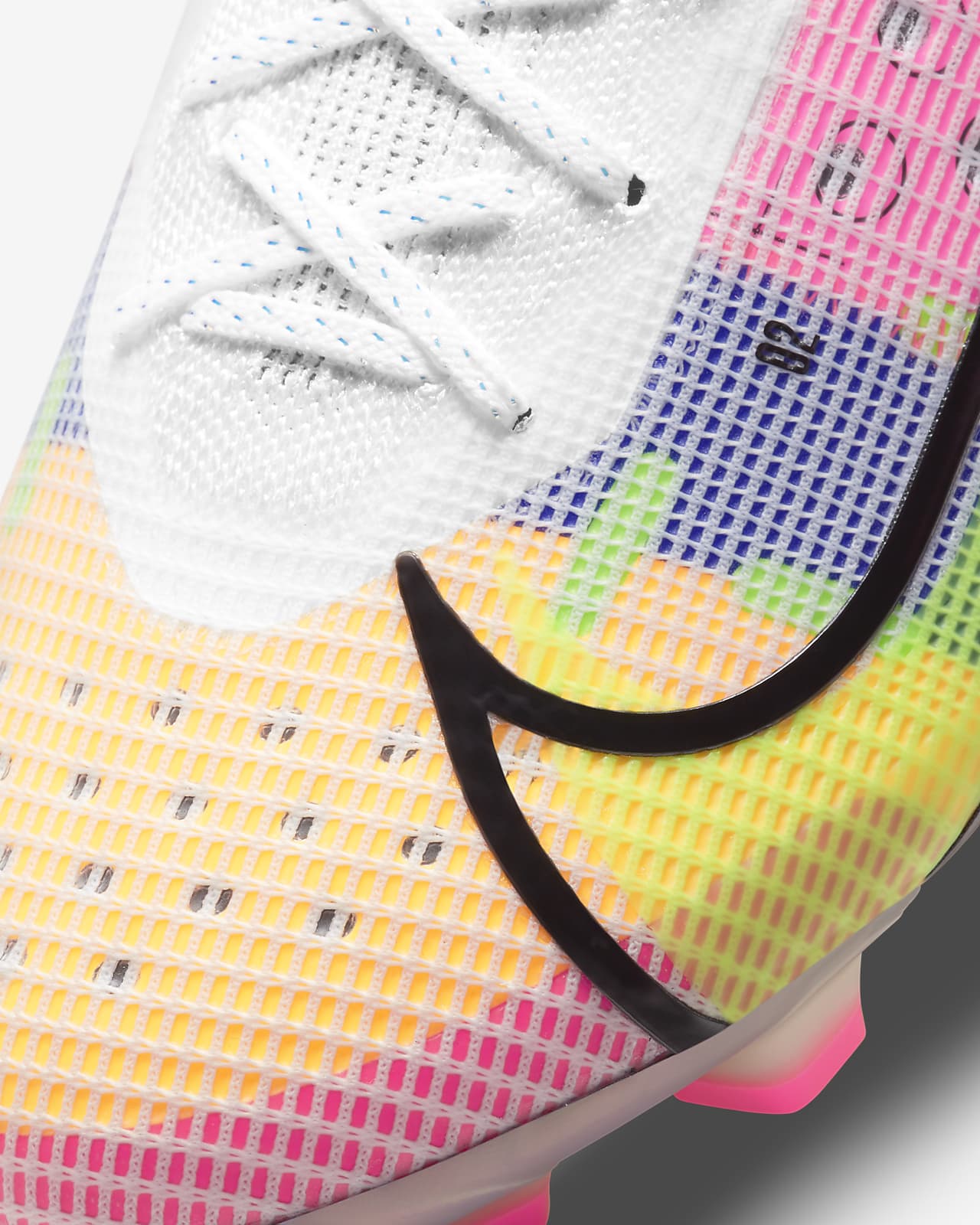 Nike Mercurial Superfly Dragonfly 8 Elite FG - White & Metallic