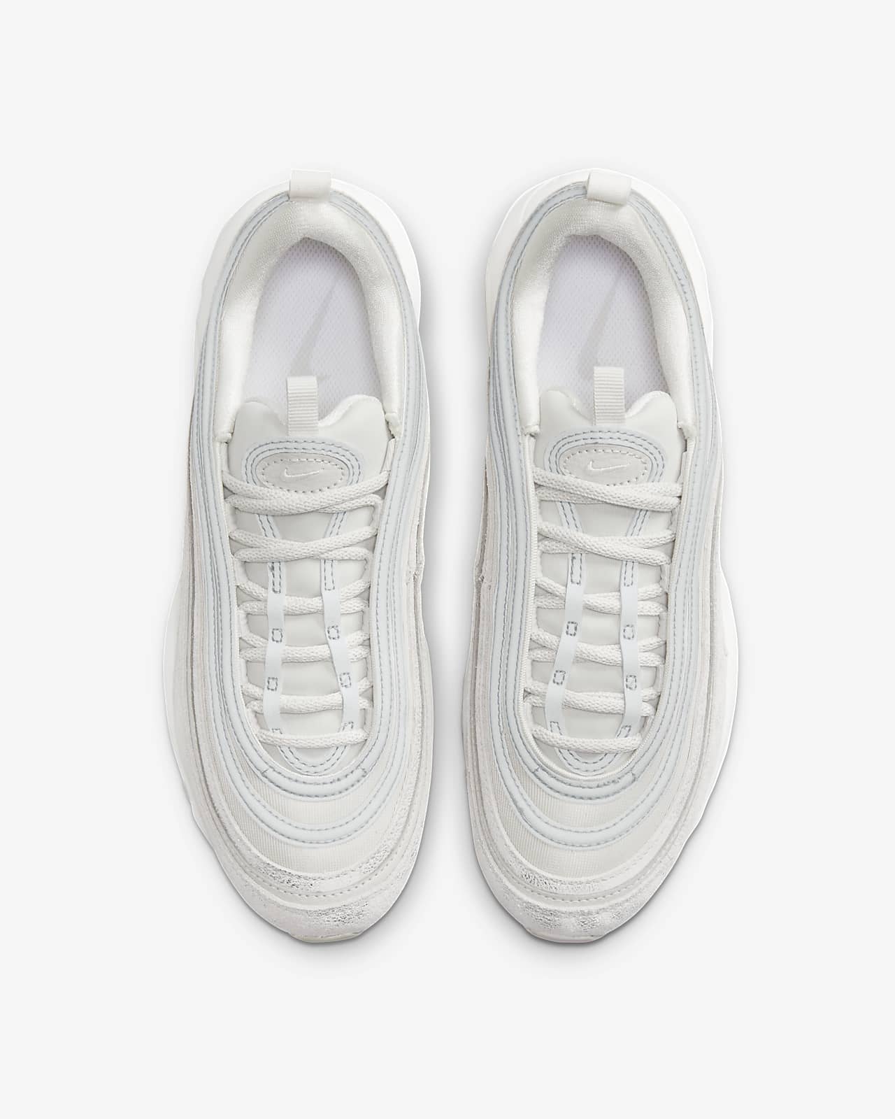 Women's Nike Air Max 97 Shoes 7 White/White-White