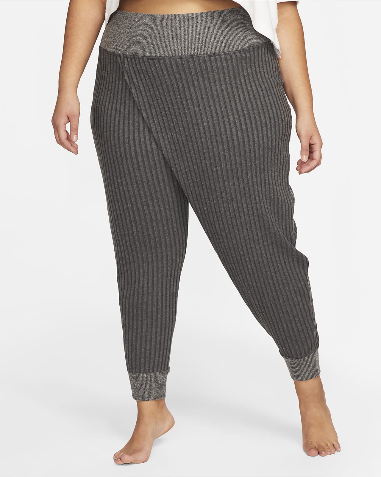 Pants de tela rib para mujer Nike Yoga Luxe (talla grande). Nike.com