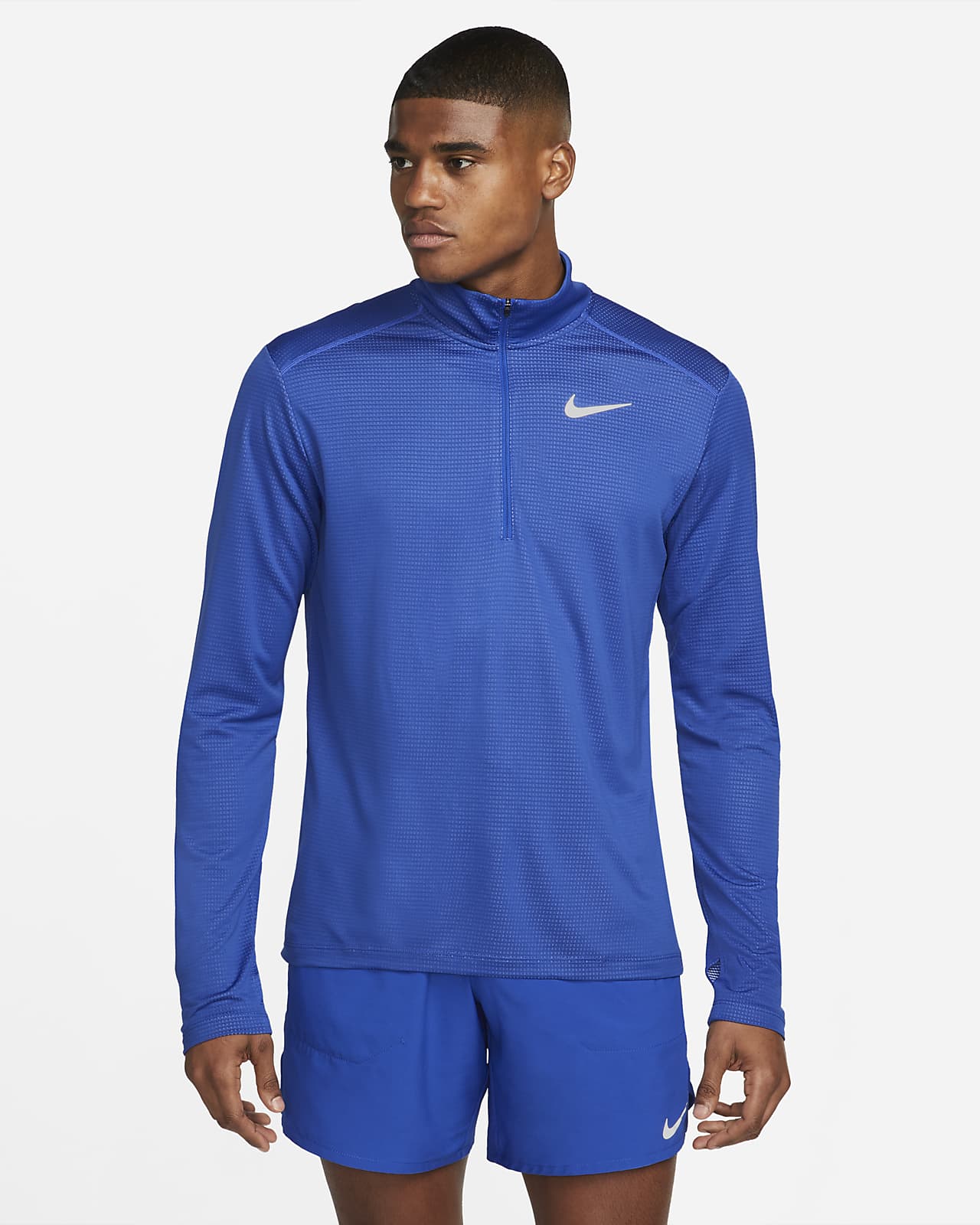 Nike Pacer Camiseta de running con media cremallera - Hombre