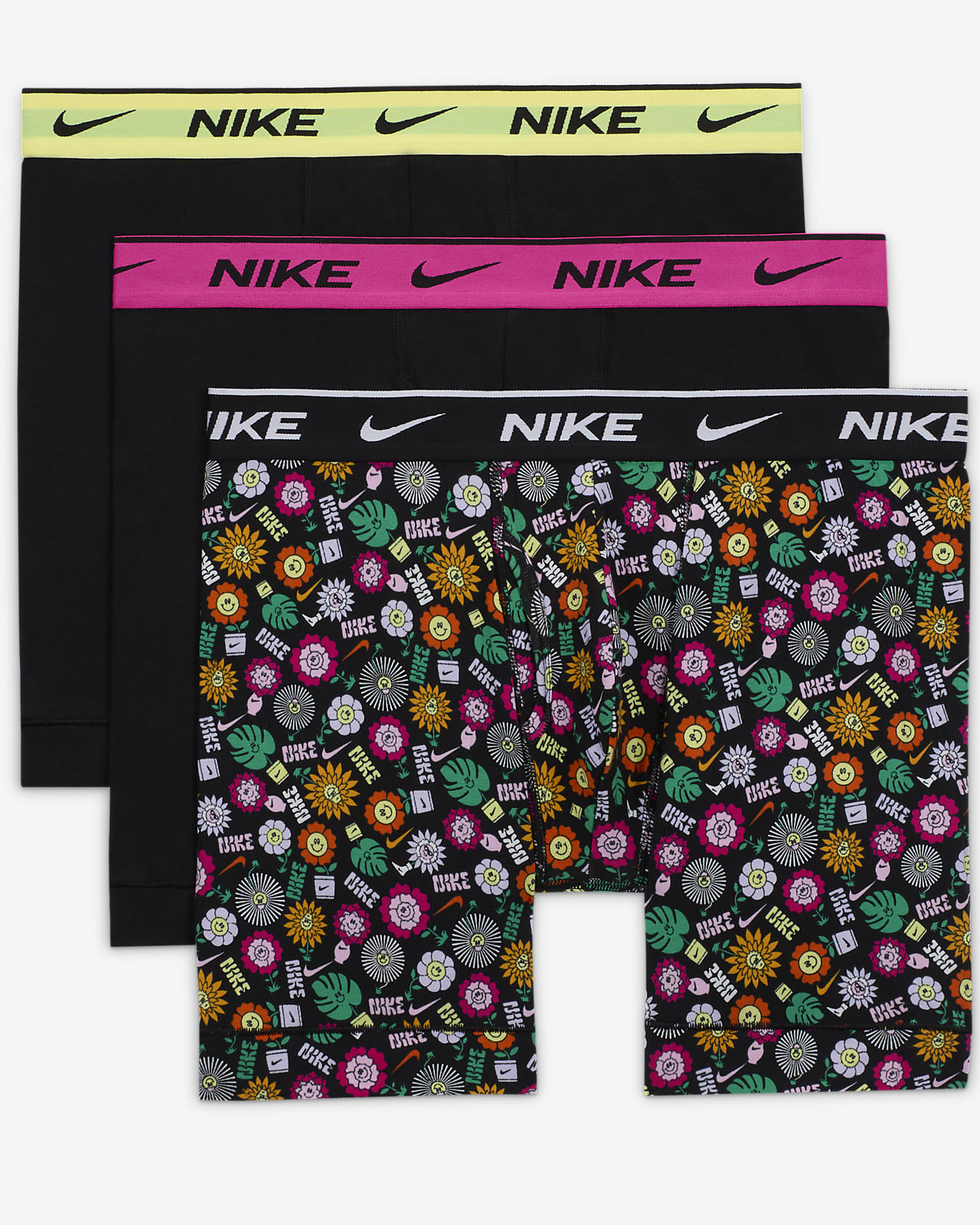 Nike Men`s Dri-FIT Essential Cotton Stretch Briefs 3 Pack (B(KE1165-001)/W,  Medium) : : Clothing, Shoes & Accessories