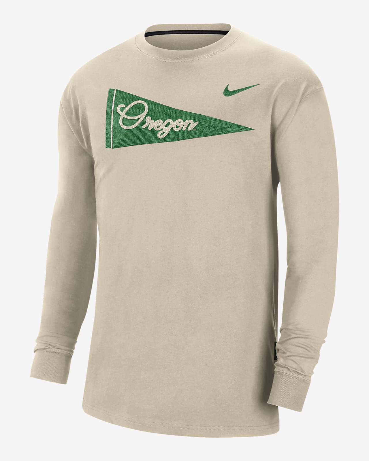 Men's Nike Black Oregon Ducks Throwback T-Shirt