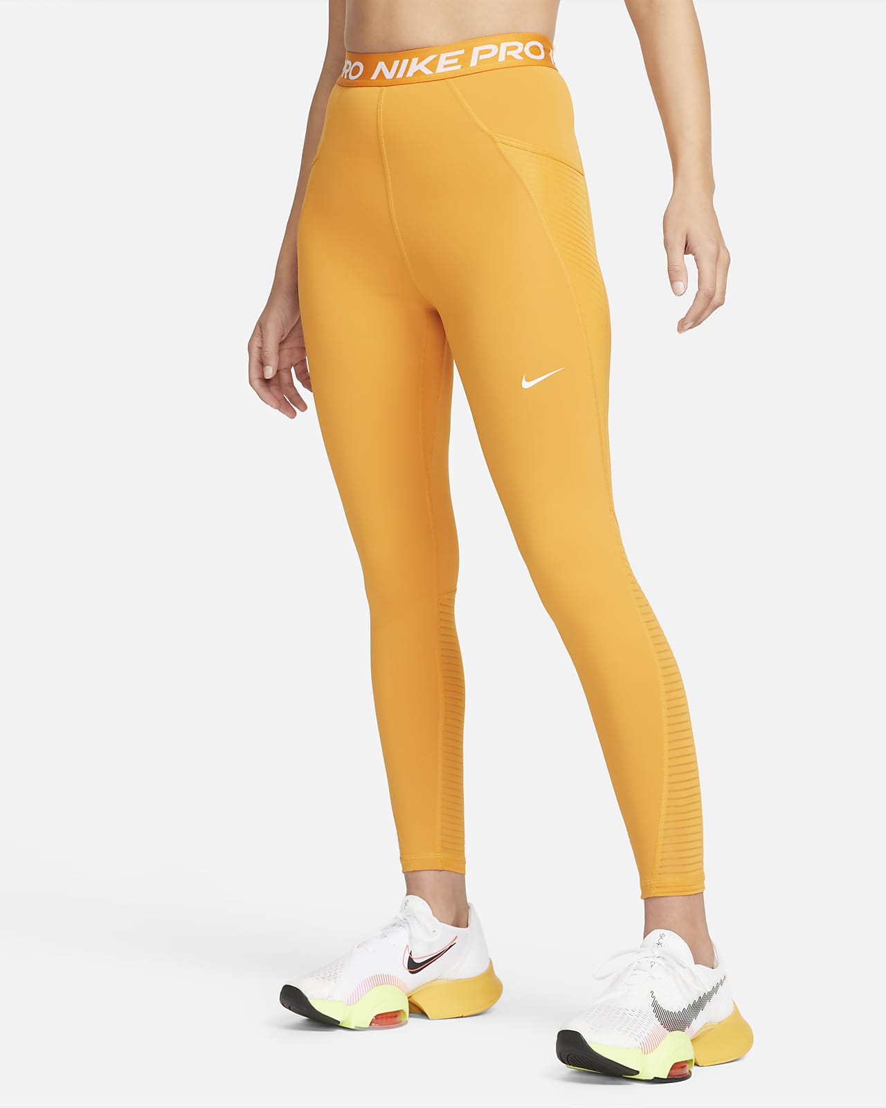 Leggings de tiro alto con bolsillos para Nike Pro. Nike.com