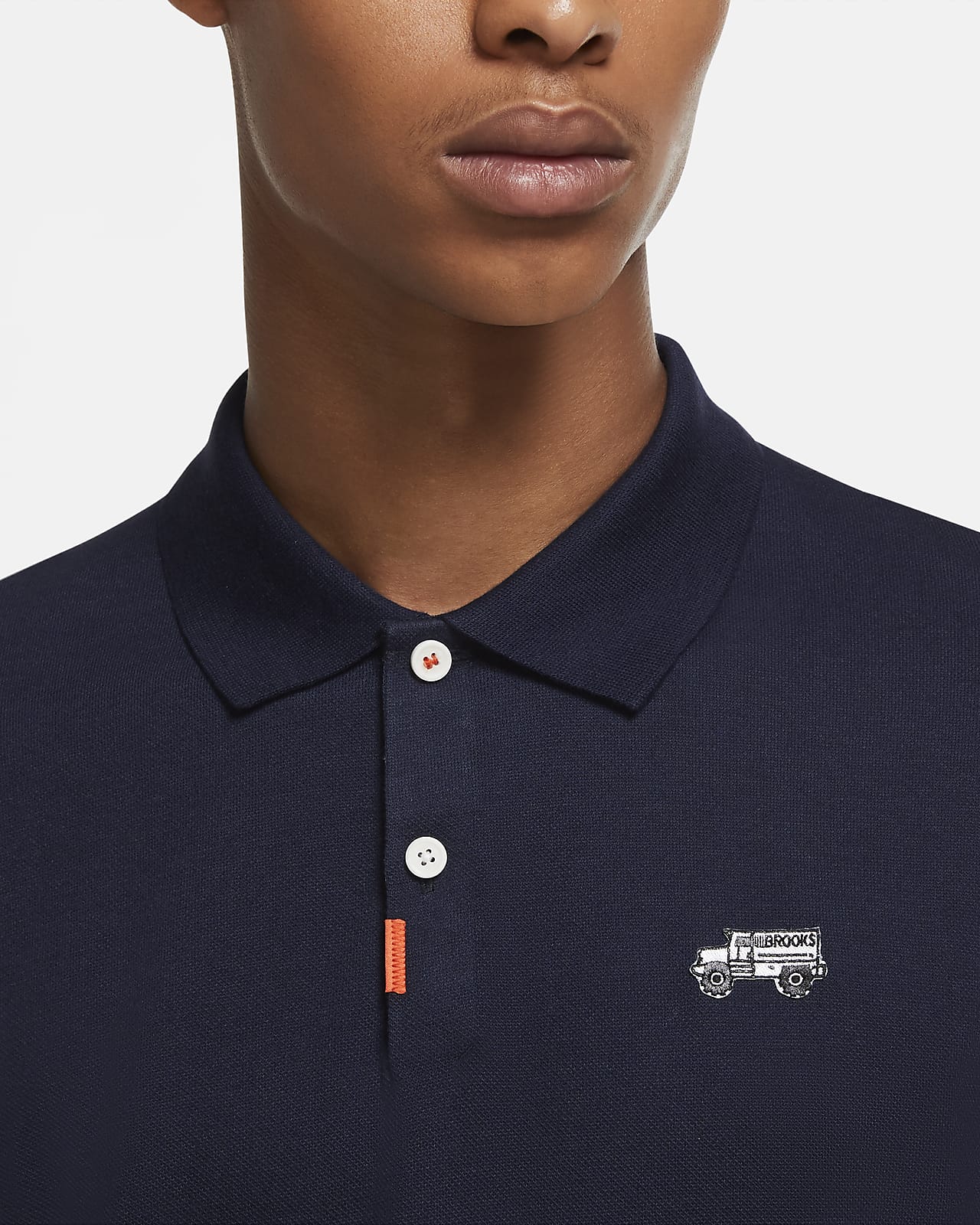 nike brooks truck polo