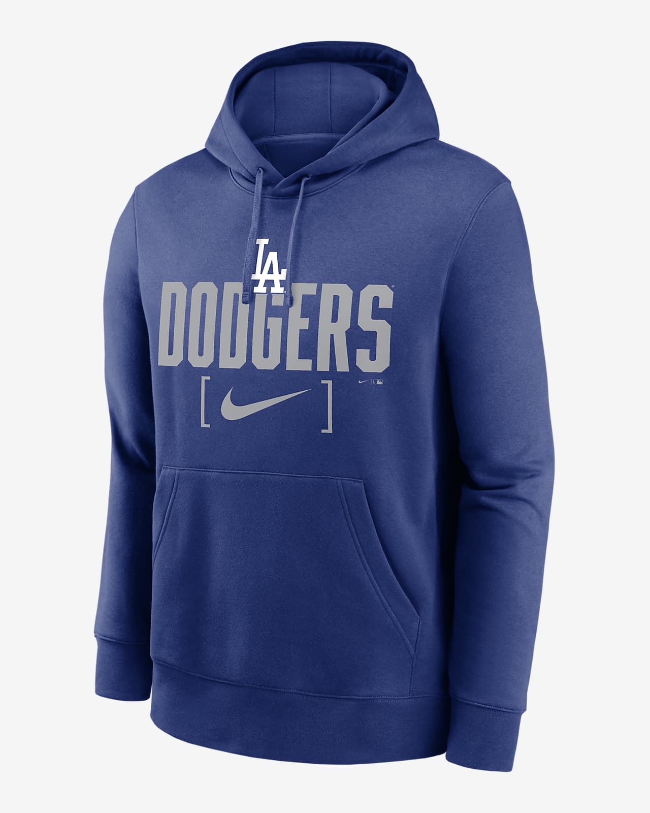 Los Angeles Dodgers Club Slack Men's Nike MLB Pullover Hoodie