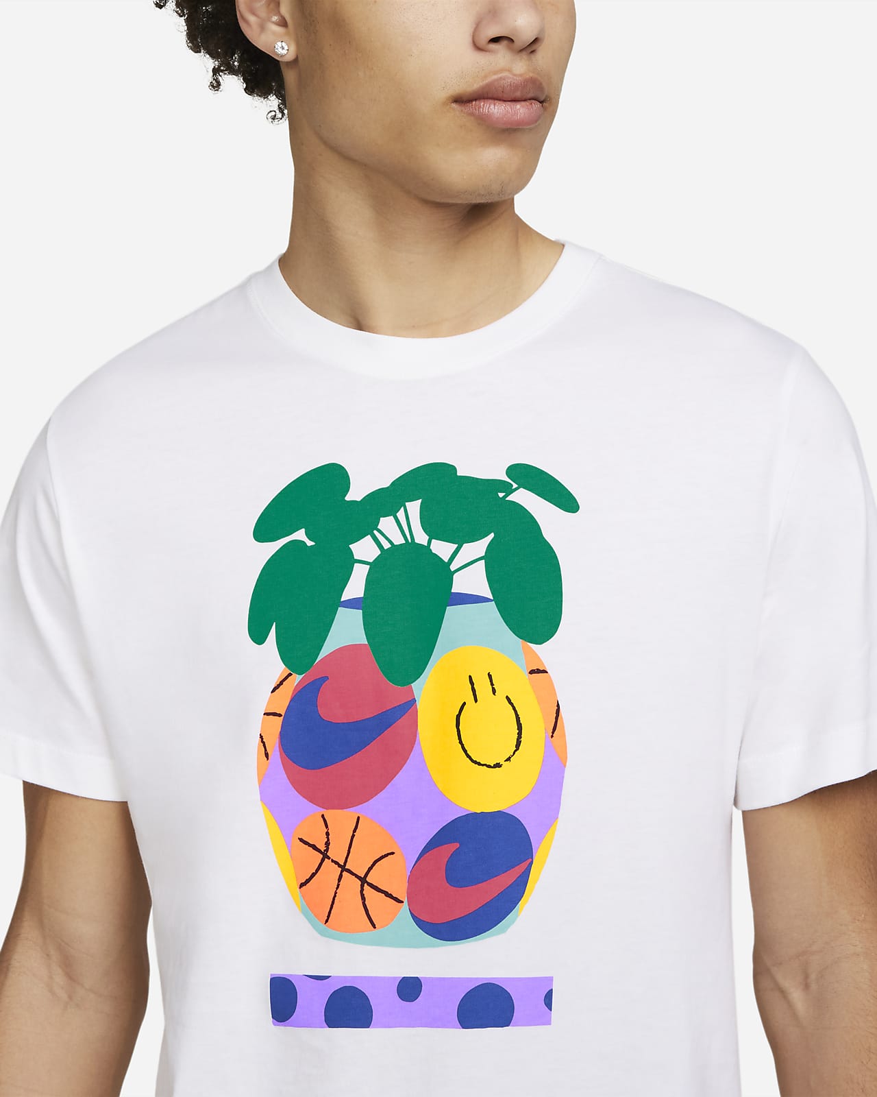 Basketball T-Shirt. Nike LU