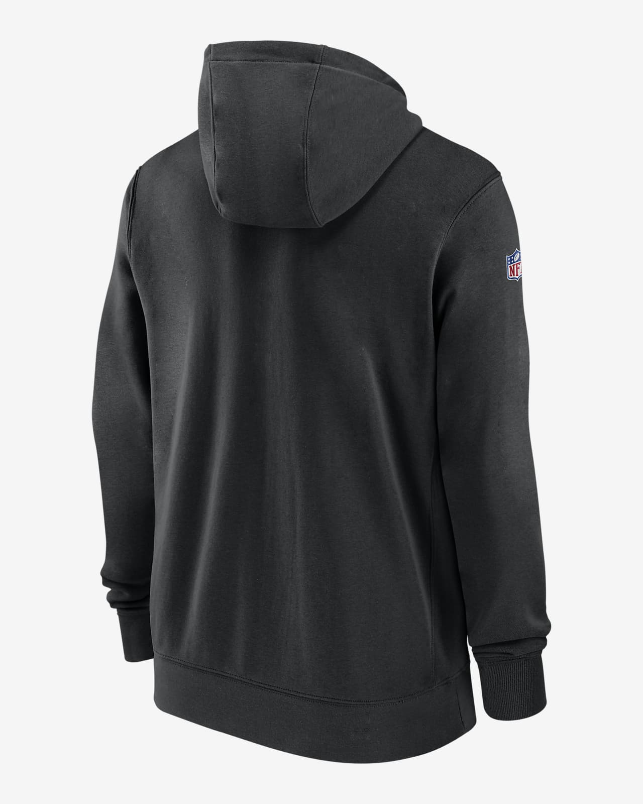 Atlanta Falcons Sideline Club Men’s Nike Men's NFL Full-Zip Hoodie in Black, Size: Small | 00MR00A96-XNN