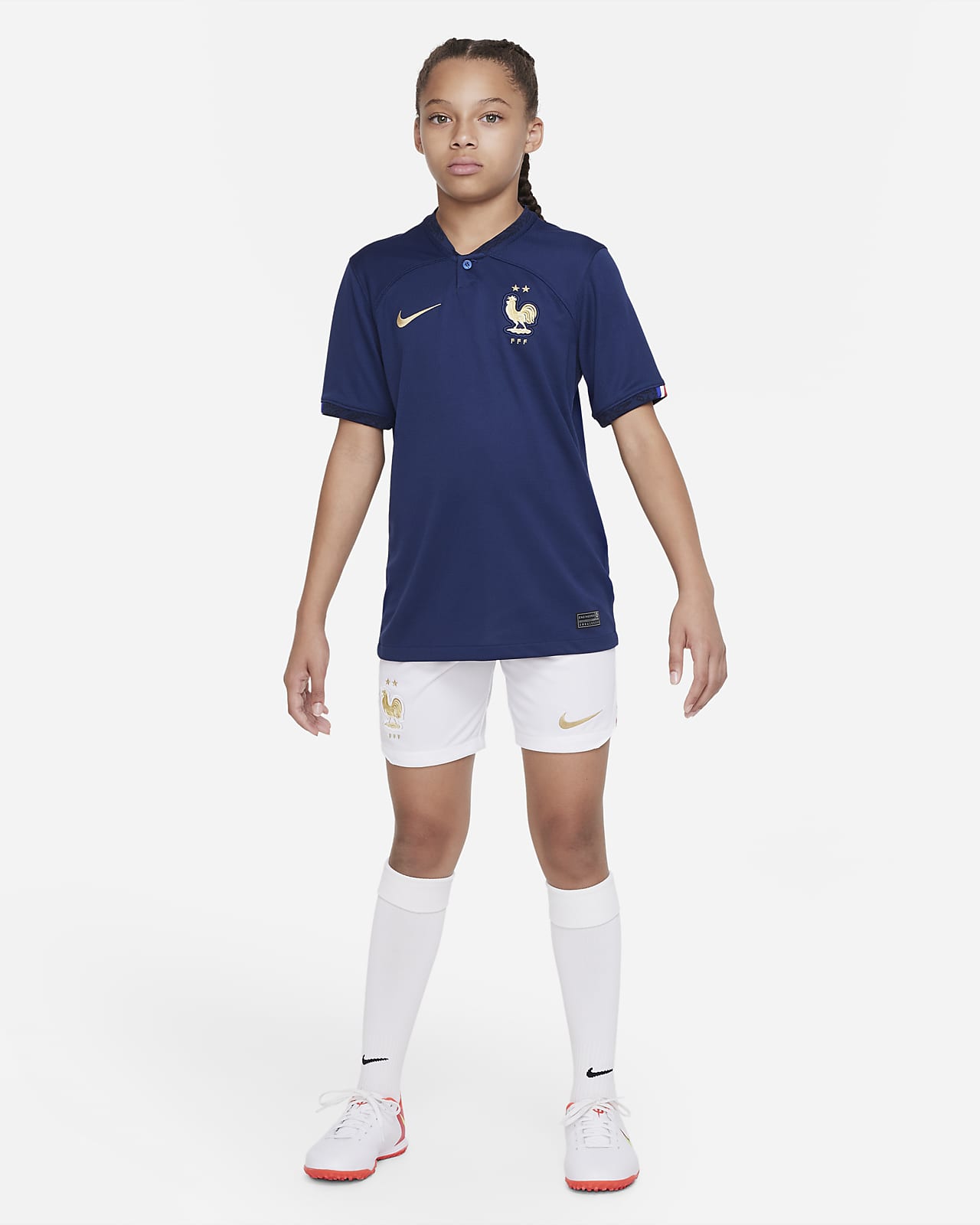 Short De Football Enfant Equipe De France Domicile 2022 NIKE