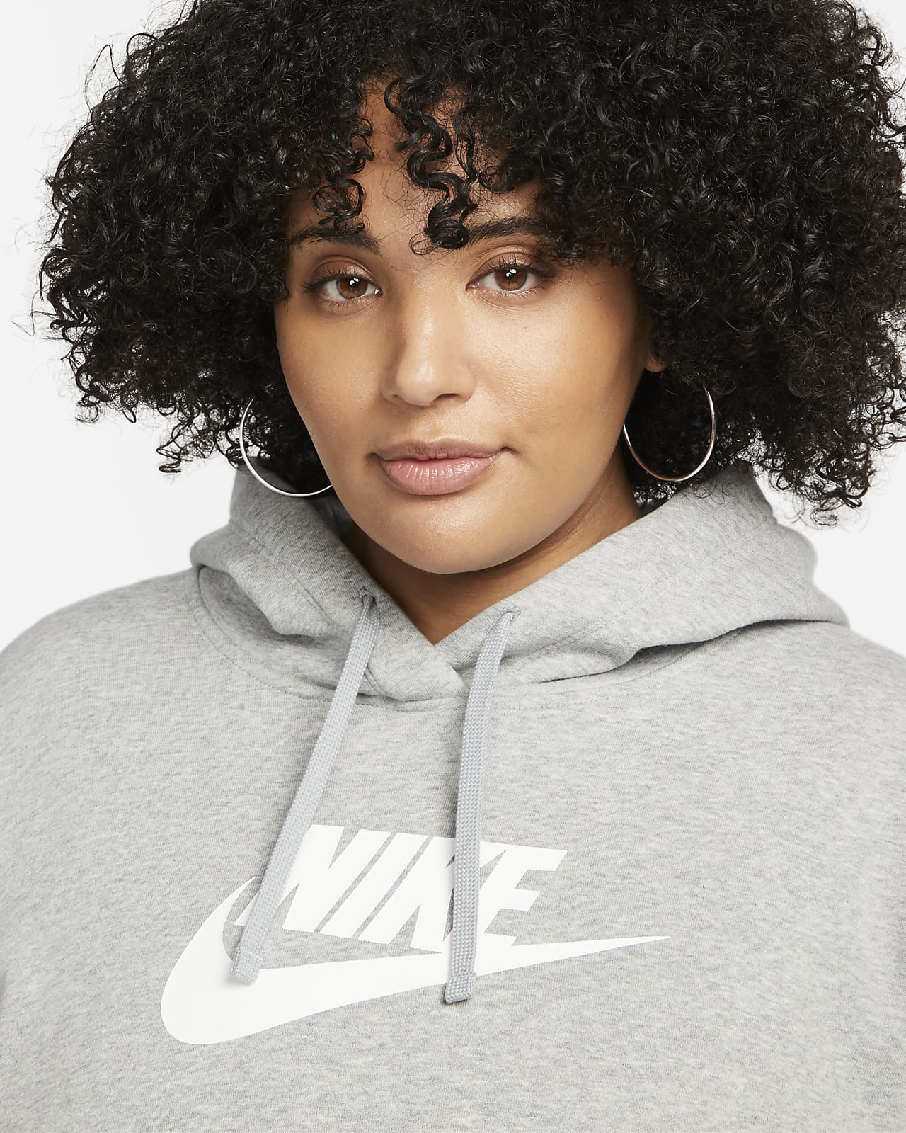 Nike Sportswear Club Fleece Women's Pullover Hoodie (Plus Size)