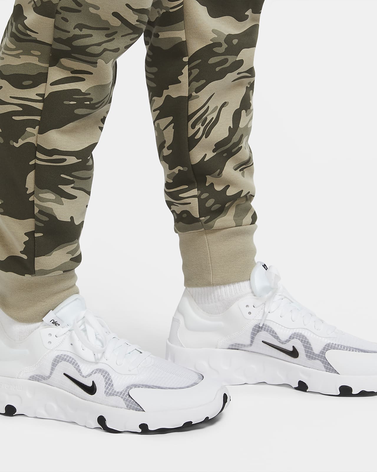 nike tech camo joggers