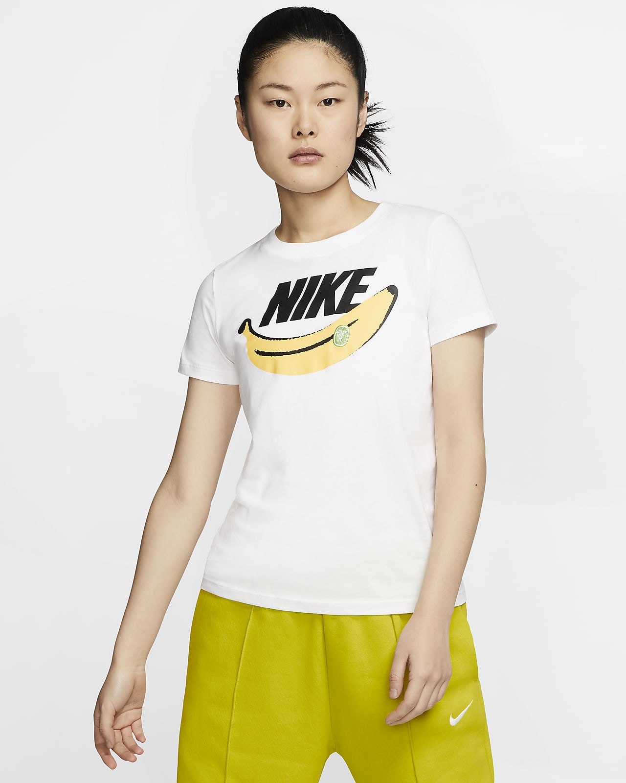 Nike Sportswear T skjorte med trykk til dame. Nike NO Dame Futsal Overdeler og T skjorter. Nike NO