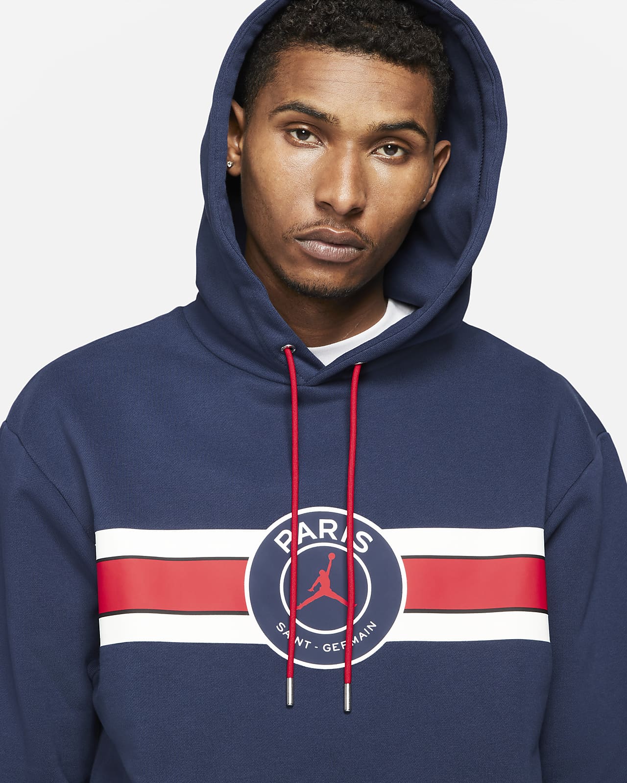 Paris Saint-Germain Fleece Erkek Kapüşonlu Sweatshirt'ü. Nike TR