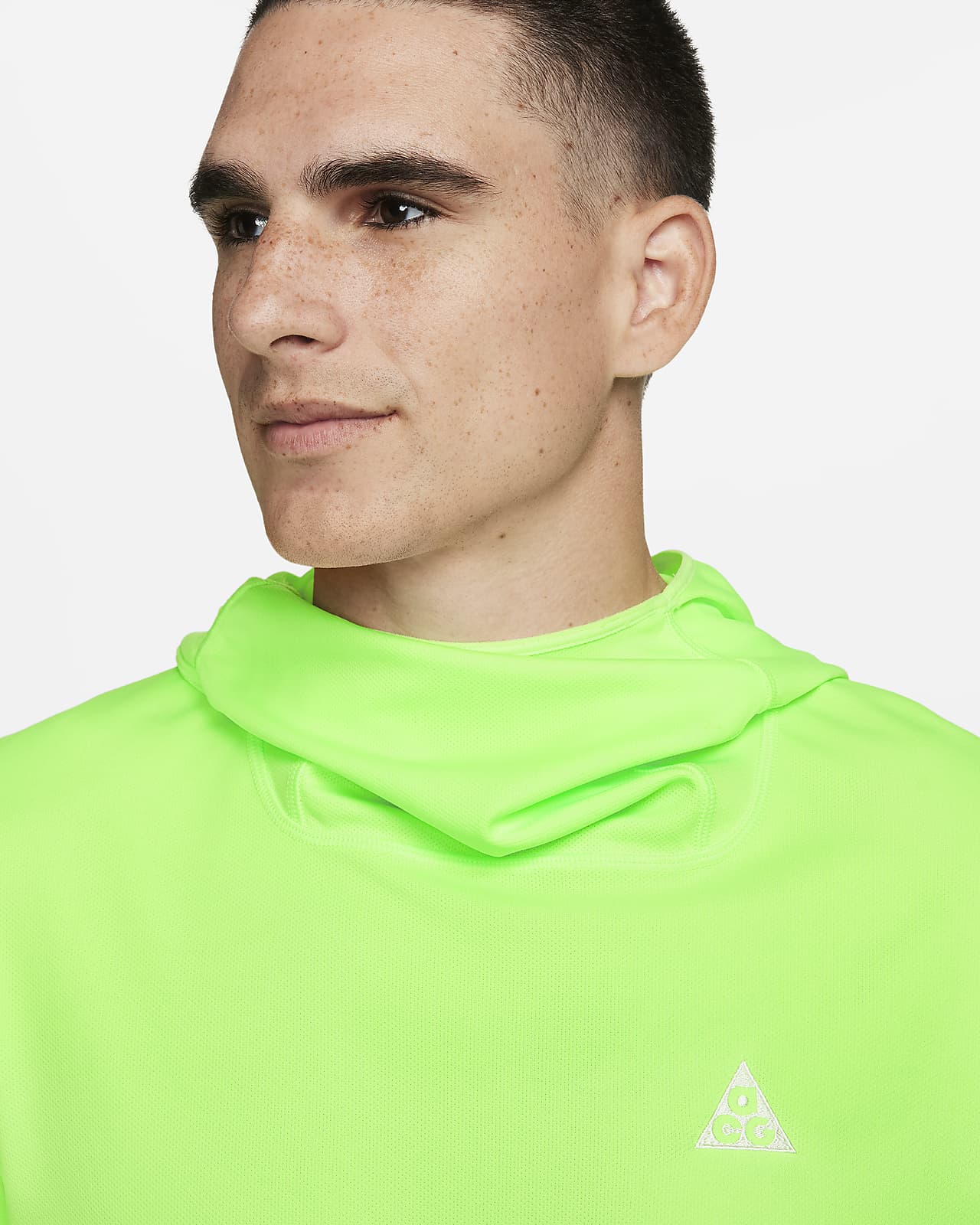 Mens neon best sale green nike hoodie