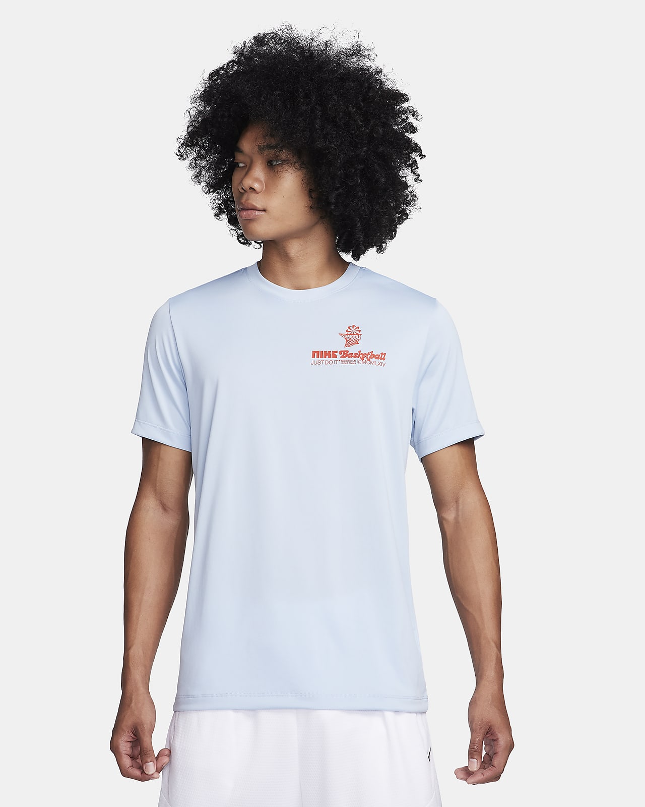 T-shirt de basquetebol Nike Dri-FIT para homem